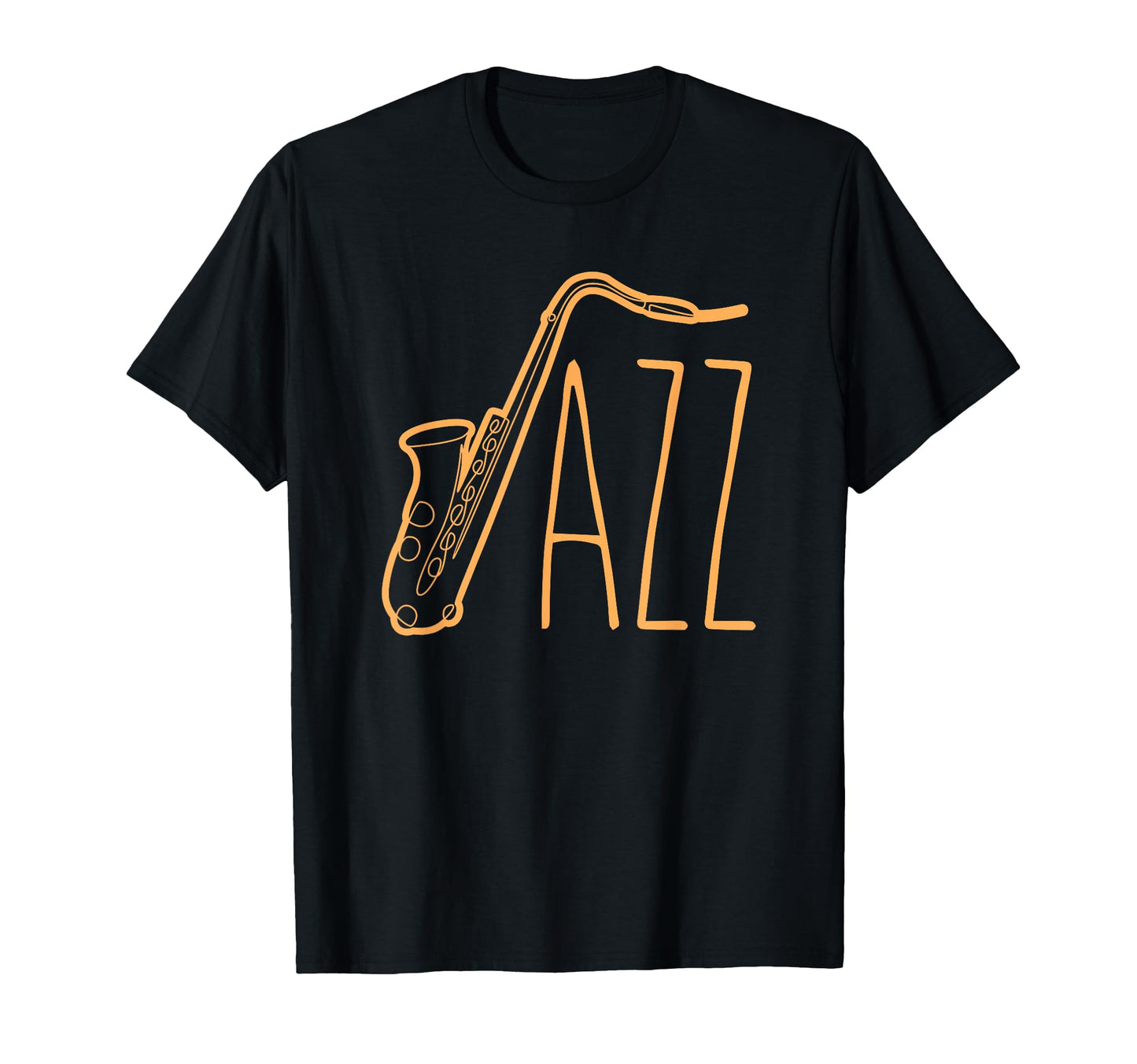 Saxophone Jazz Music Band Musician T-Shirt - Unique Graphic Men Women - T-Shirt, Sweatshirt, Hoodie