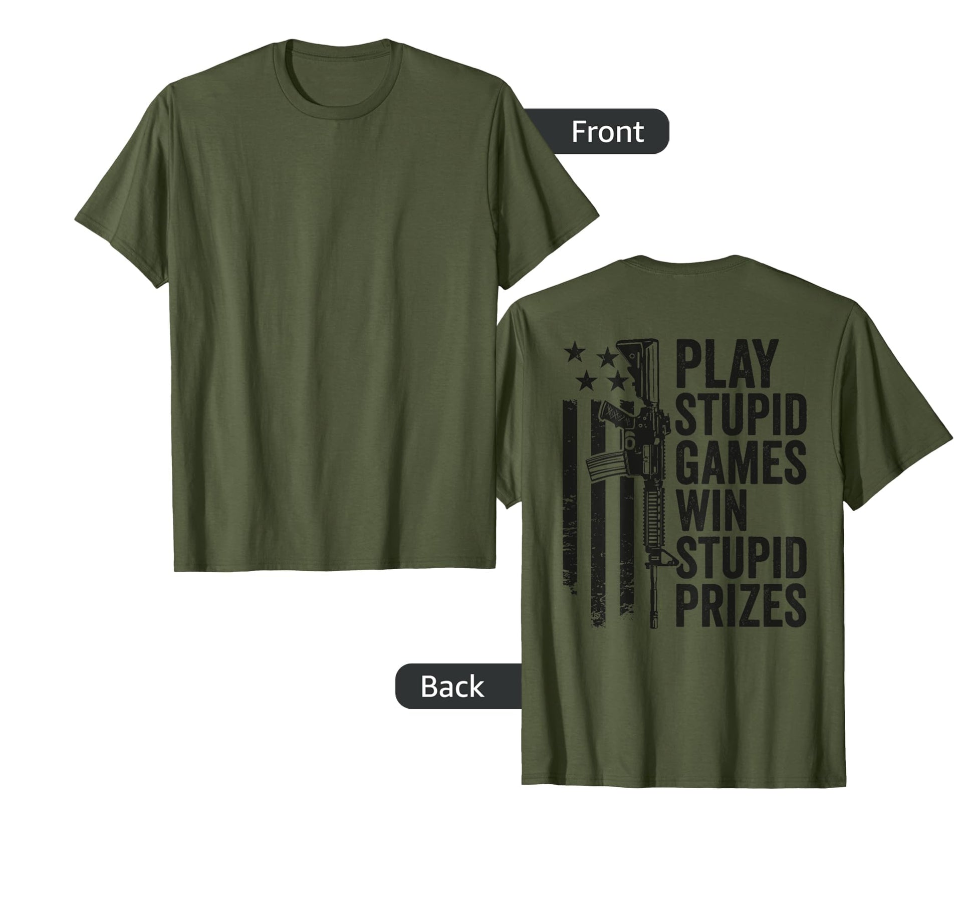 Play Stupid Games Win Stupid Prizes T-Shirt - Aesthetic Graphic Men Women - T-Shirt, Sweatshirt, Hoodie