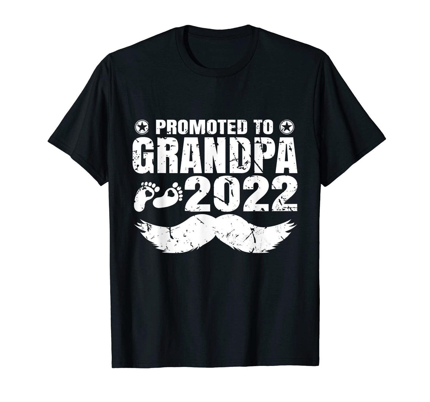 Mens Promoted To Grandpa 2023 T-Shirt - Custom Art Print for Adults - T-Shirt, Sweatshirt, Hoodie