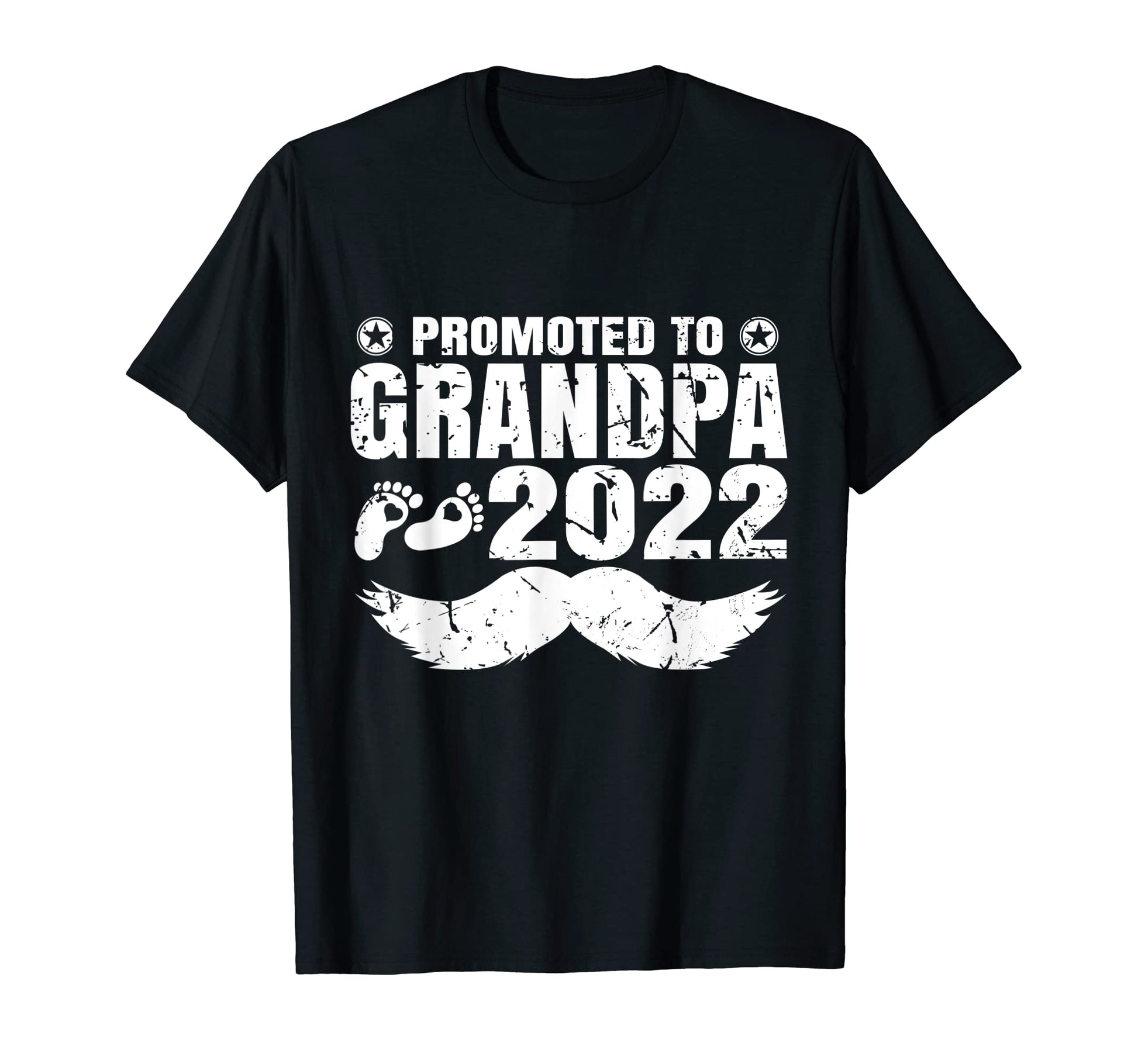 Mens Promoted To Grandpa 2023 T-Shirt - Custom Art Print for Adults - T-Shirt, Sweatshirt, Hoodie