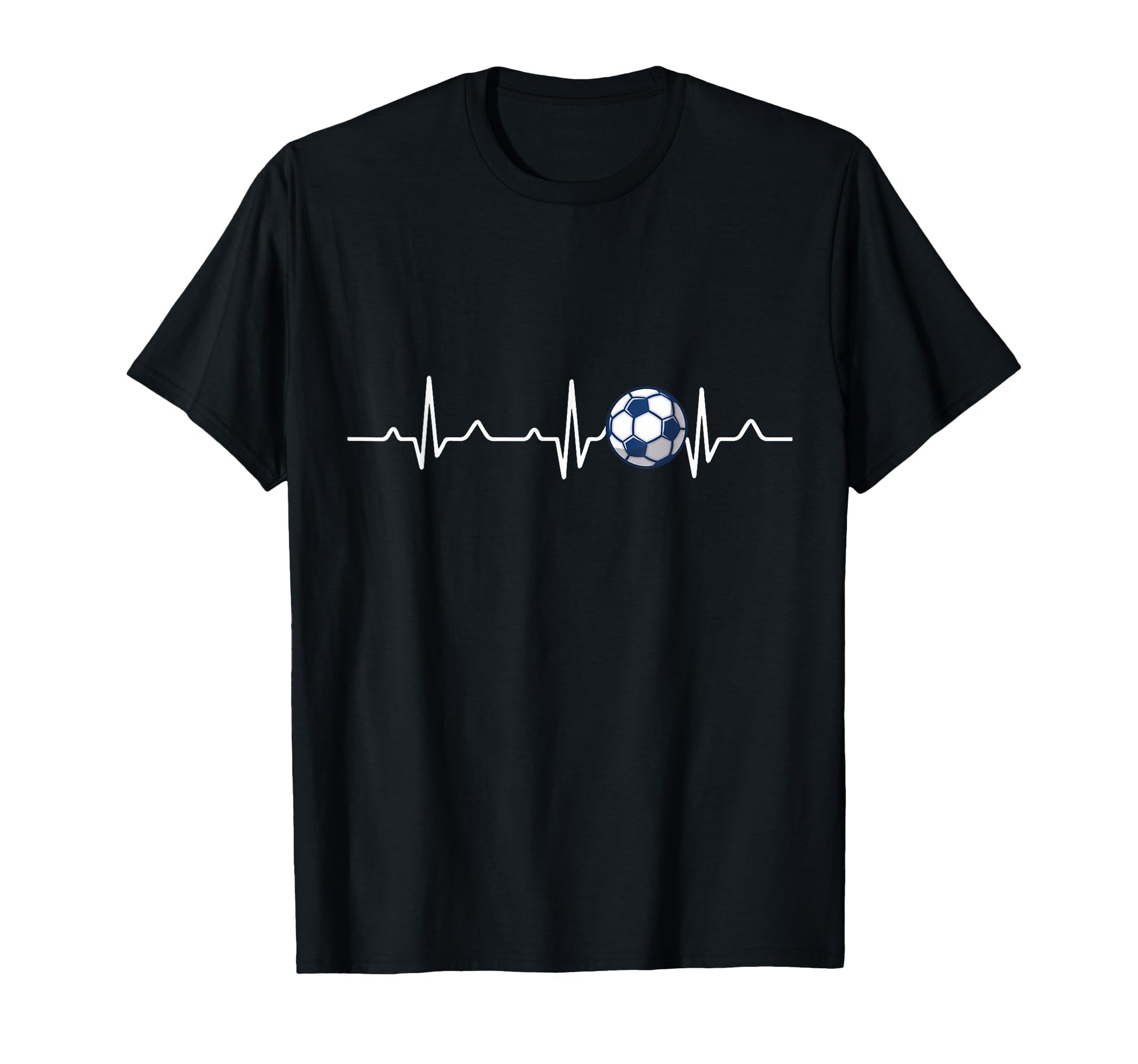 Heartbeat Soccer Lover Gift T-Shirt - Streetwear Style Men Women - T-Shirt, Sweatshirt, Hoodie
