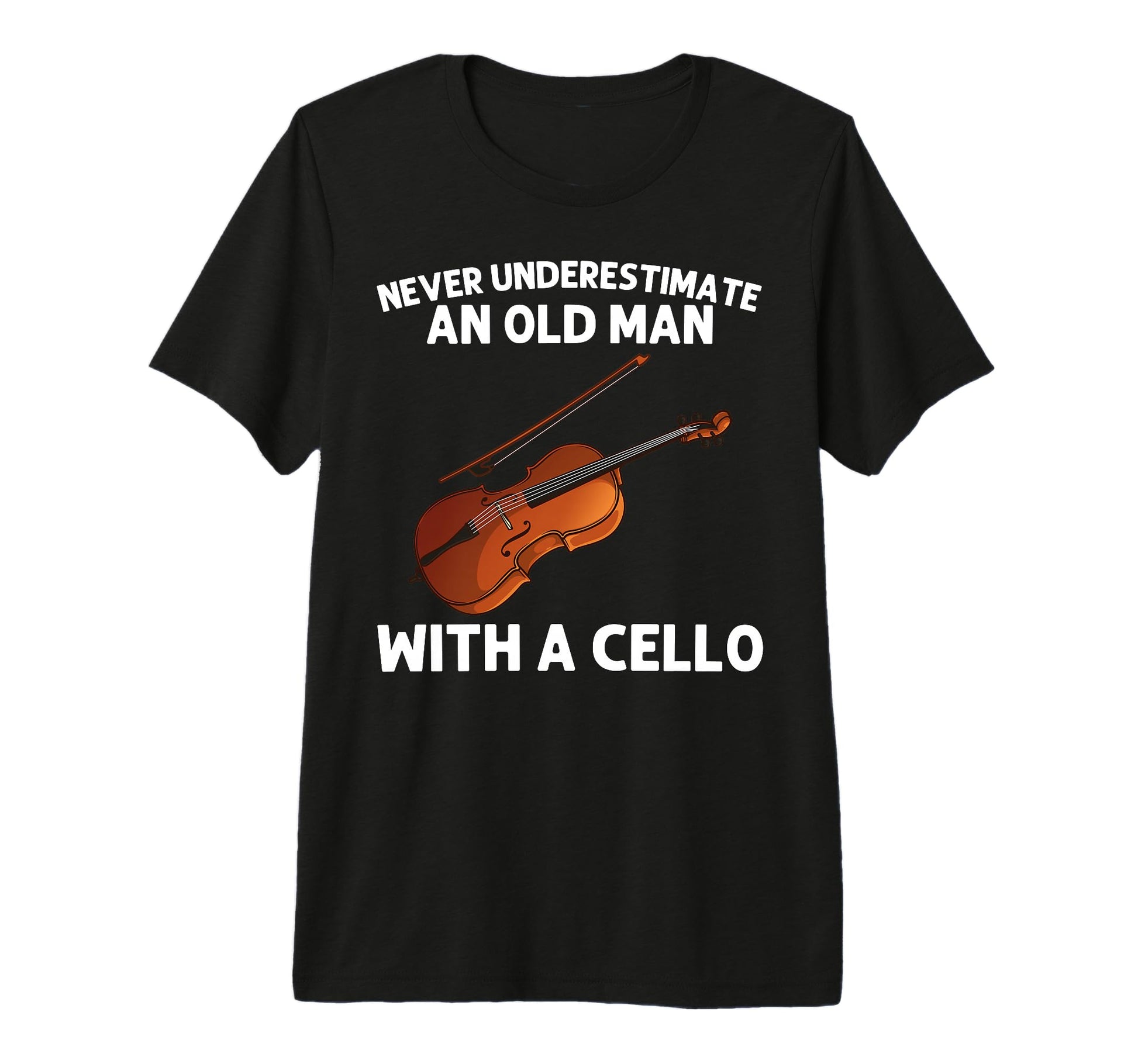 Cello Art Dad Cello Player Musician T-Shirt - Novelty Apparel Men Women - T-Shirt, Sweatshirt, Hoodie