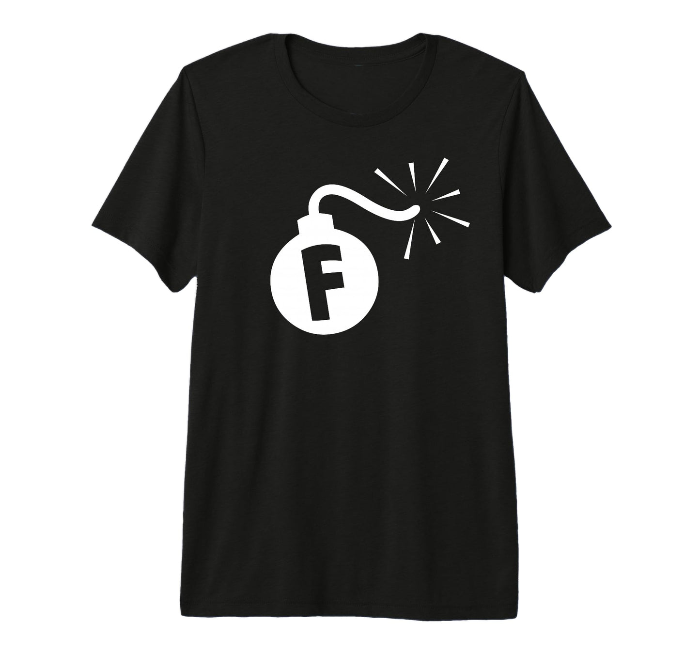 F Bomb Censored Curse Word Drop T-Shirt - Custom Art Print Men Women - T-Shirt, Sweatshirt, Hoodie