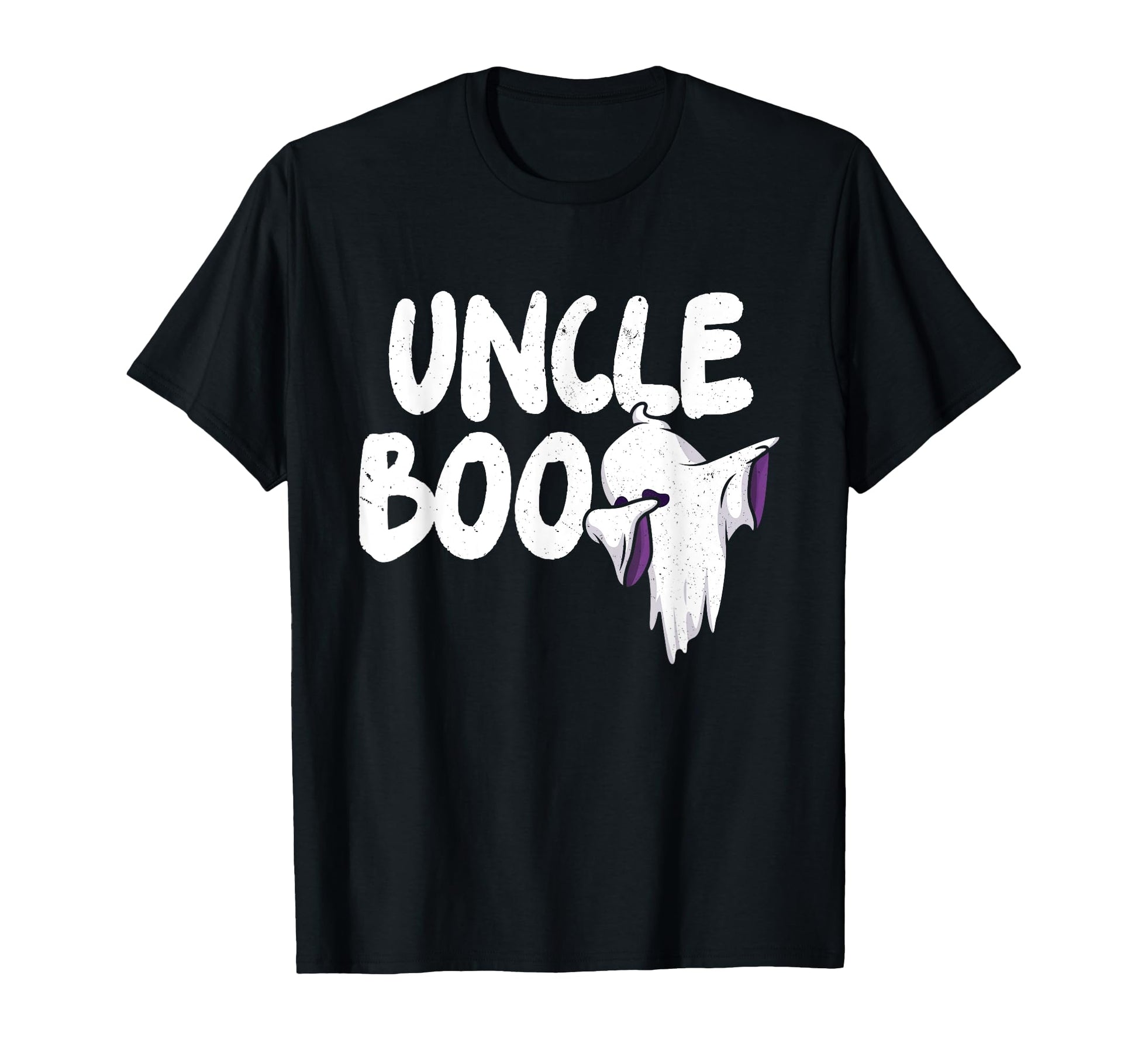 Uncle Boo Ghost Halloween Family T-Shirt - Casual Everyday Wear Unisex - T-Shirt, Sweatshirt, Hoodie