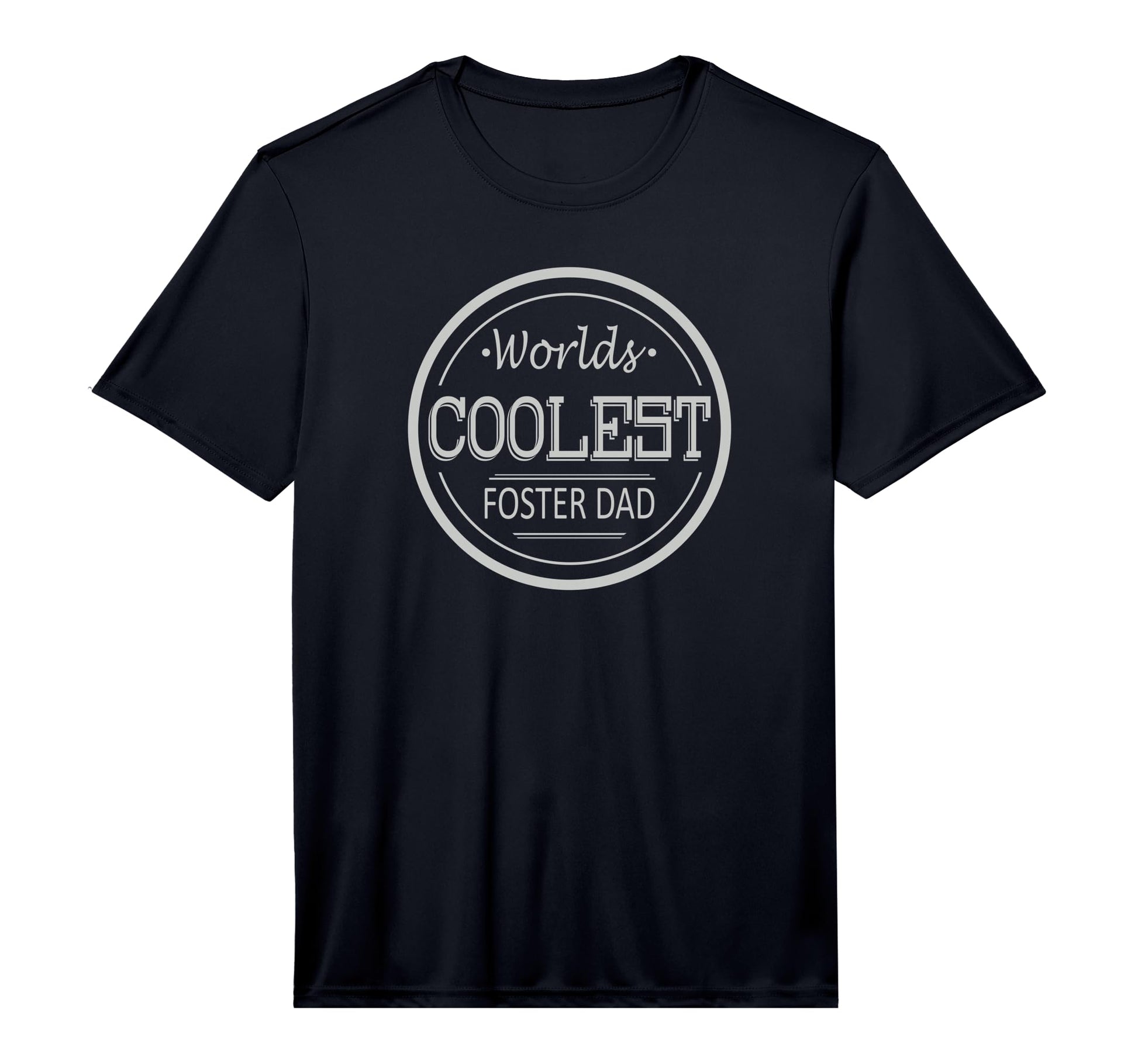 Mens Worlds Coolest Foster Dad T-Shirt - Custom Art Print for Adults - T-Shirt, Sweatshirt, Hoodie