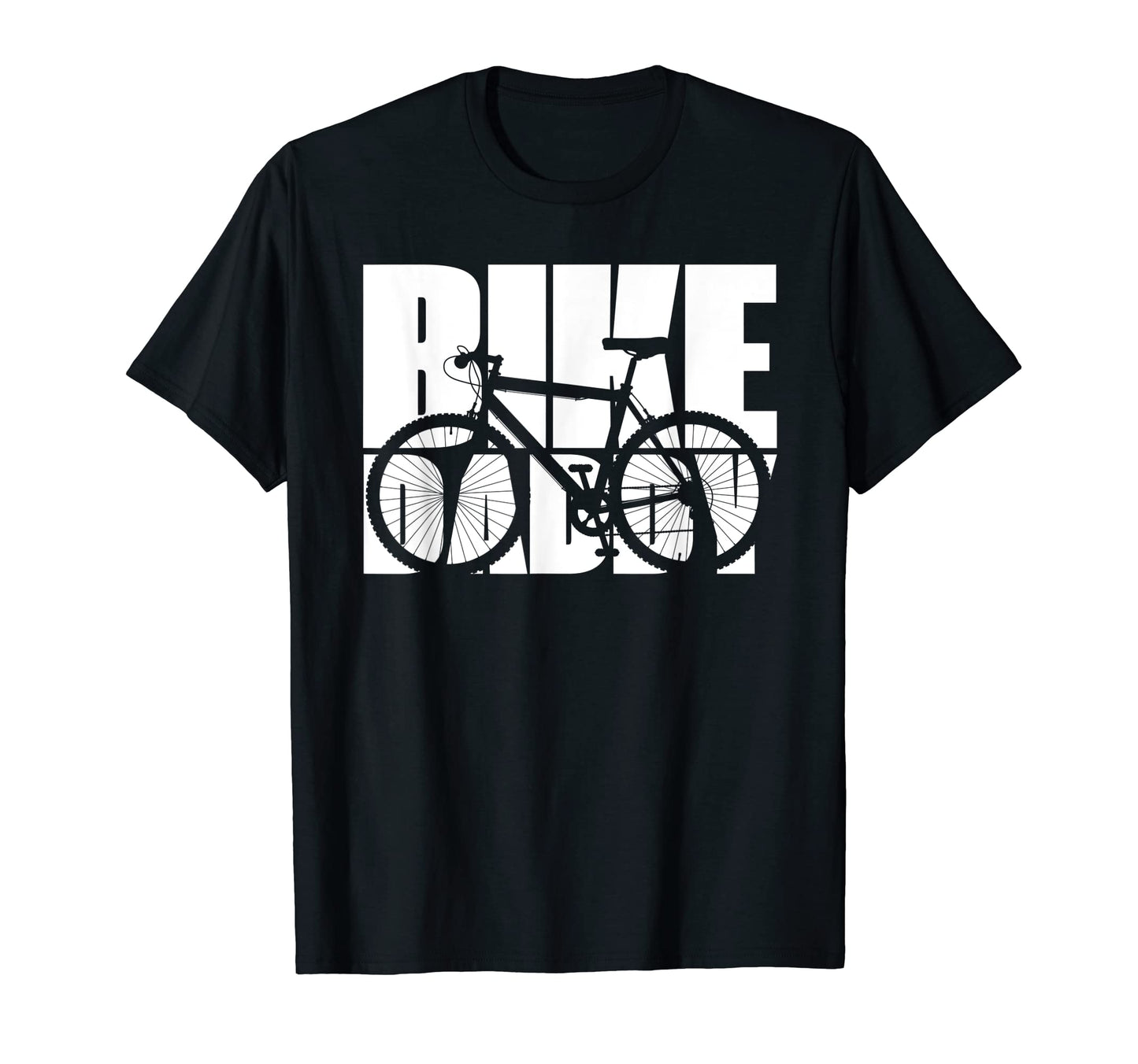 Mens Bike Daddy Bicycle Rider Father T-Shirt - Minimalist Print Men Women - T-Shirt, Sweatshirt, Hoodie