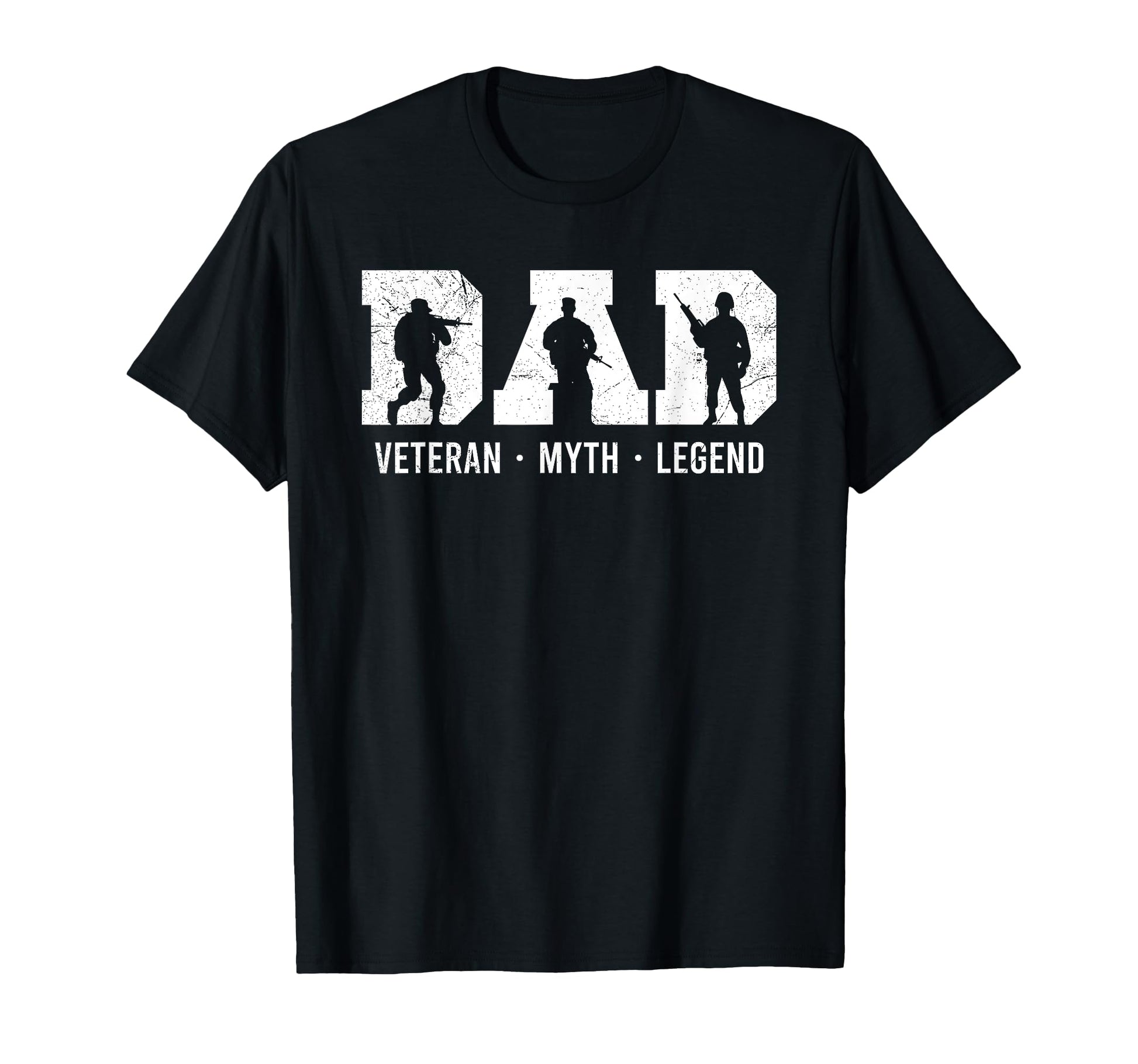 Mens Dad Veteran Myth Legend Funny T-Shirt - Fun Novelty Design for Adults - T-Shirt, Sweatshirt, Hoodie