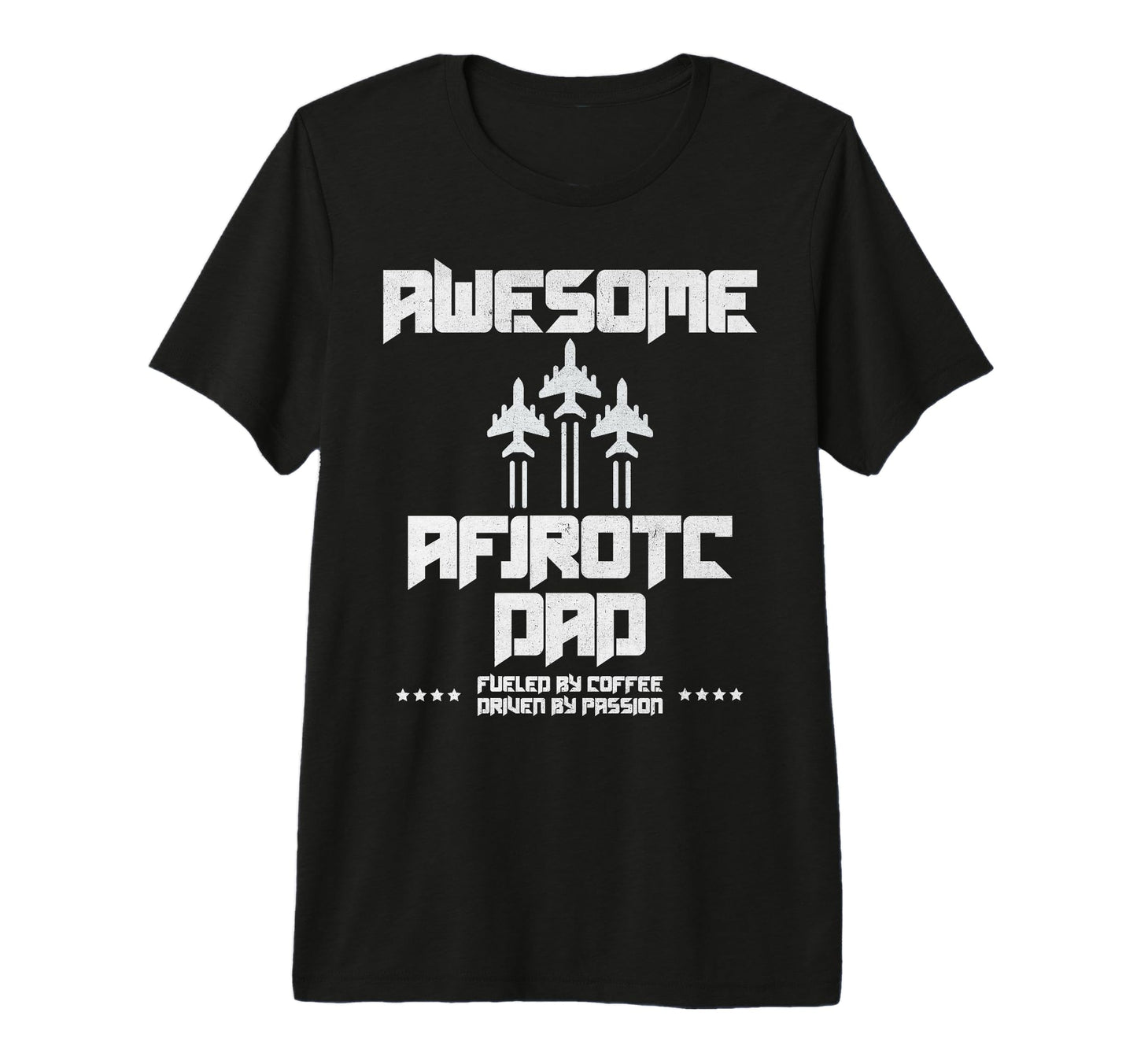 Mens Awesome Afjrotc Dad Military Jrotc T-Shirt - Trendy Graphic Unisex - T-Shirt, Sweatshirt, Hoodie