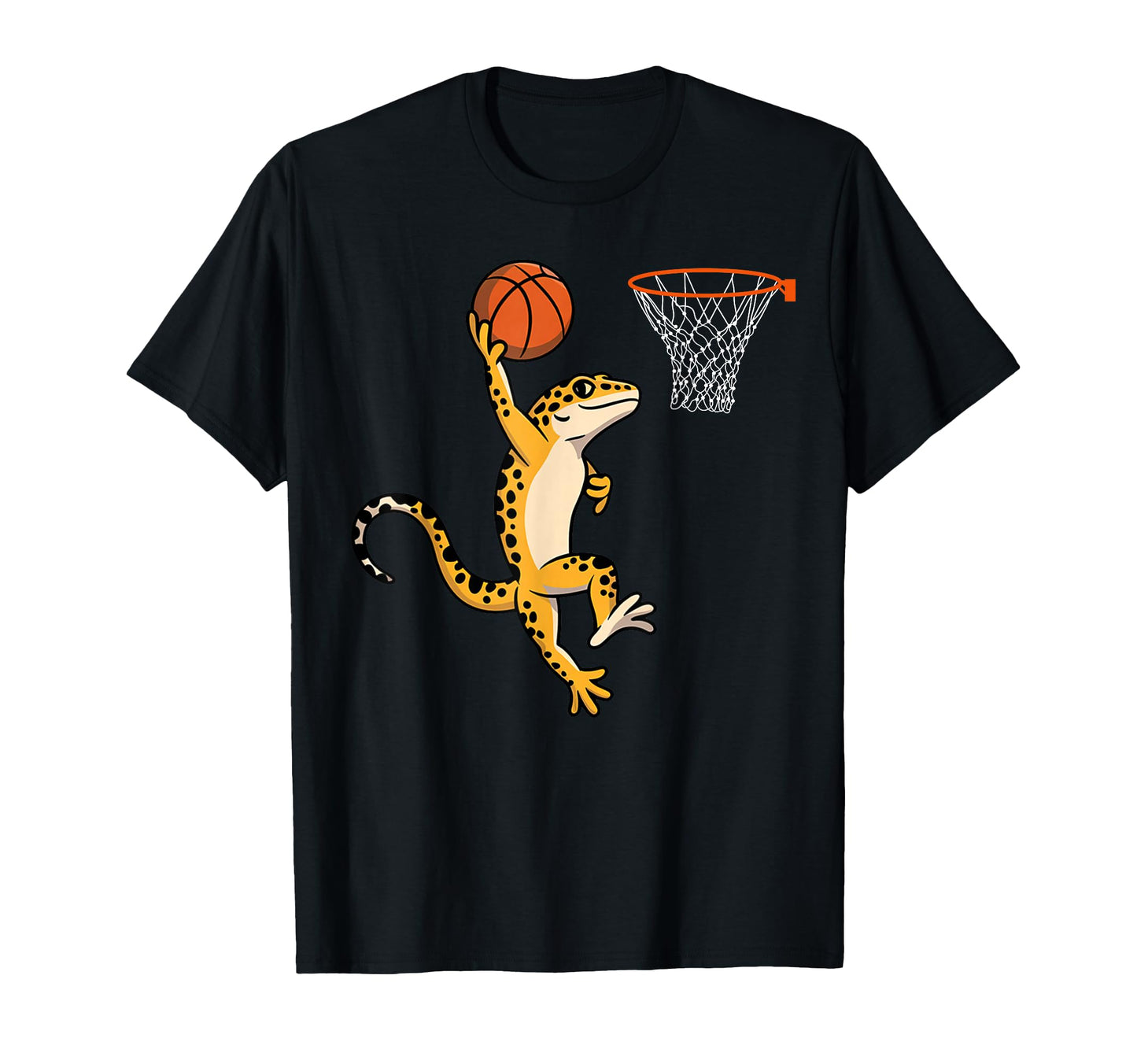 Leopard Gecko Playing Sports Lizard T-Shirt - Graphic Print for Adults - T-Shirt, Sweatshirt, Hoodie