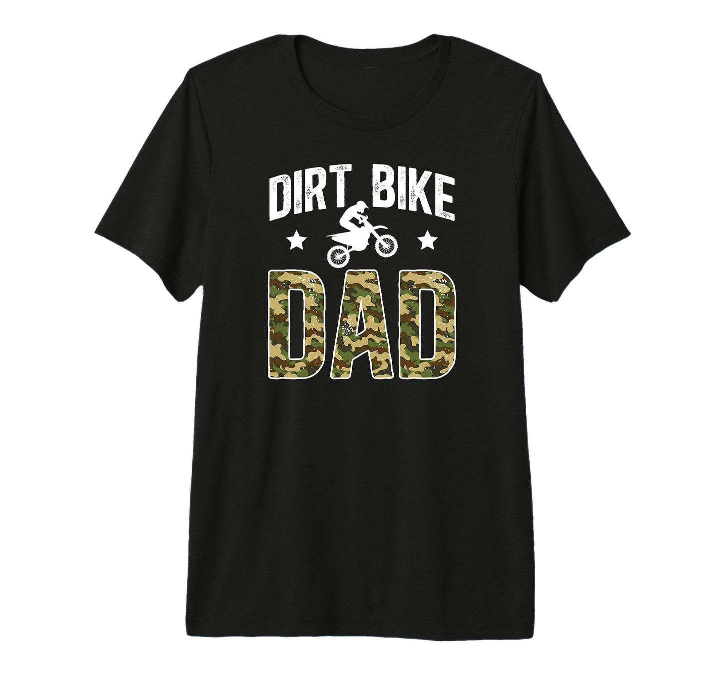 Mens Dirt Bike Dad Dirt Biker Dad Proud T-Shirt - Unique Graphic Men Women - T-Shirt, Sweatshirt, Hoodie