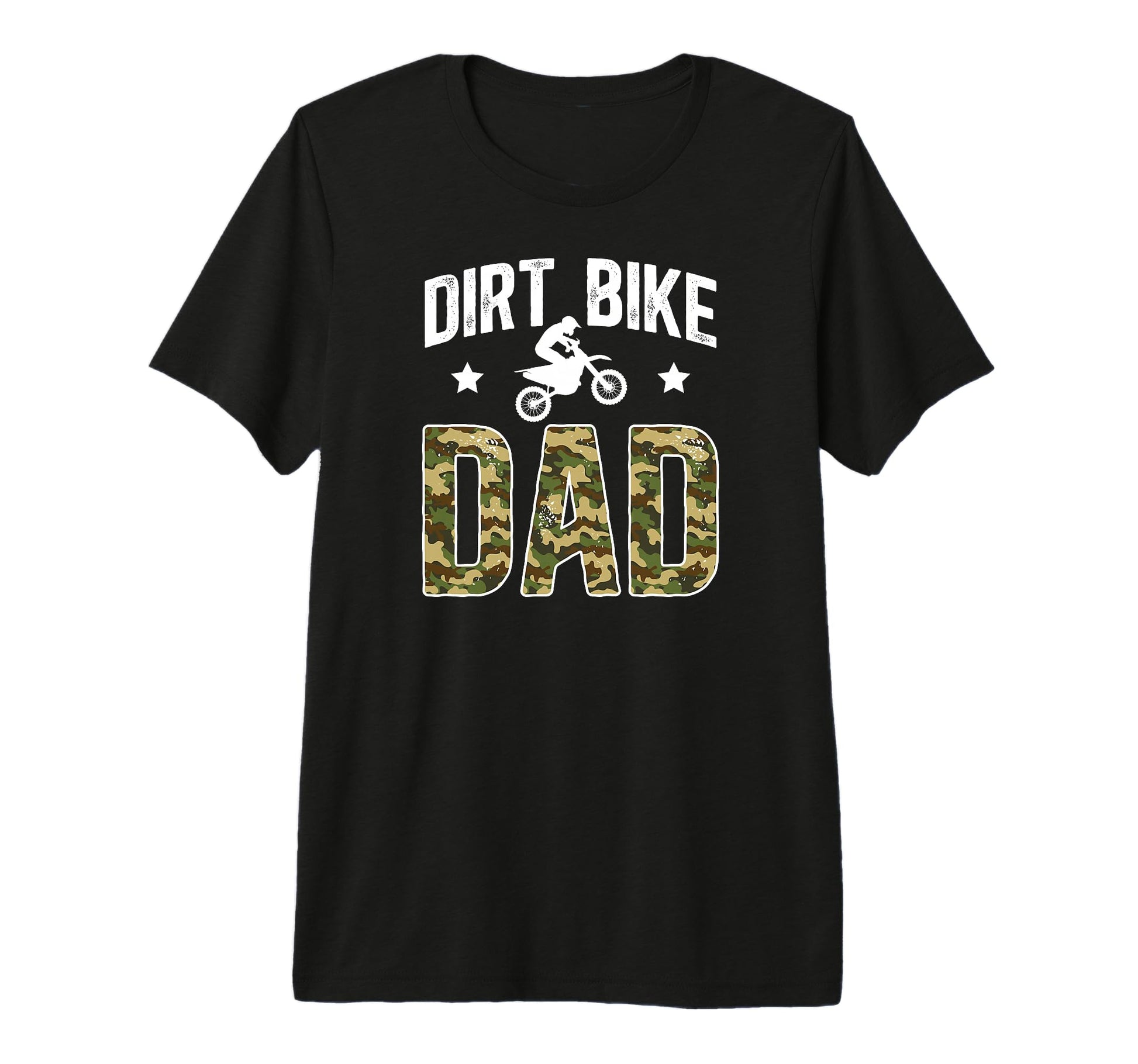 Mens Dirt Bike Dad Dirt Biker Dad Proud T-Shirt - Unique Graphic Men Women - T-Shirt, Sweatshirt, Hoodie