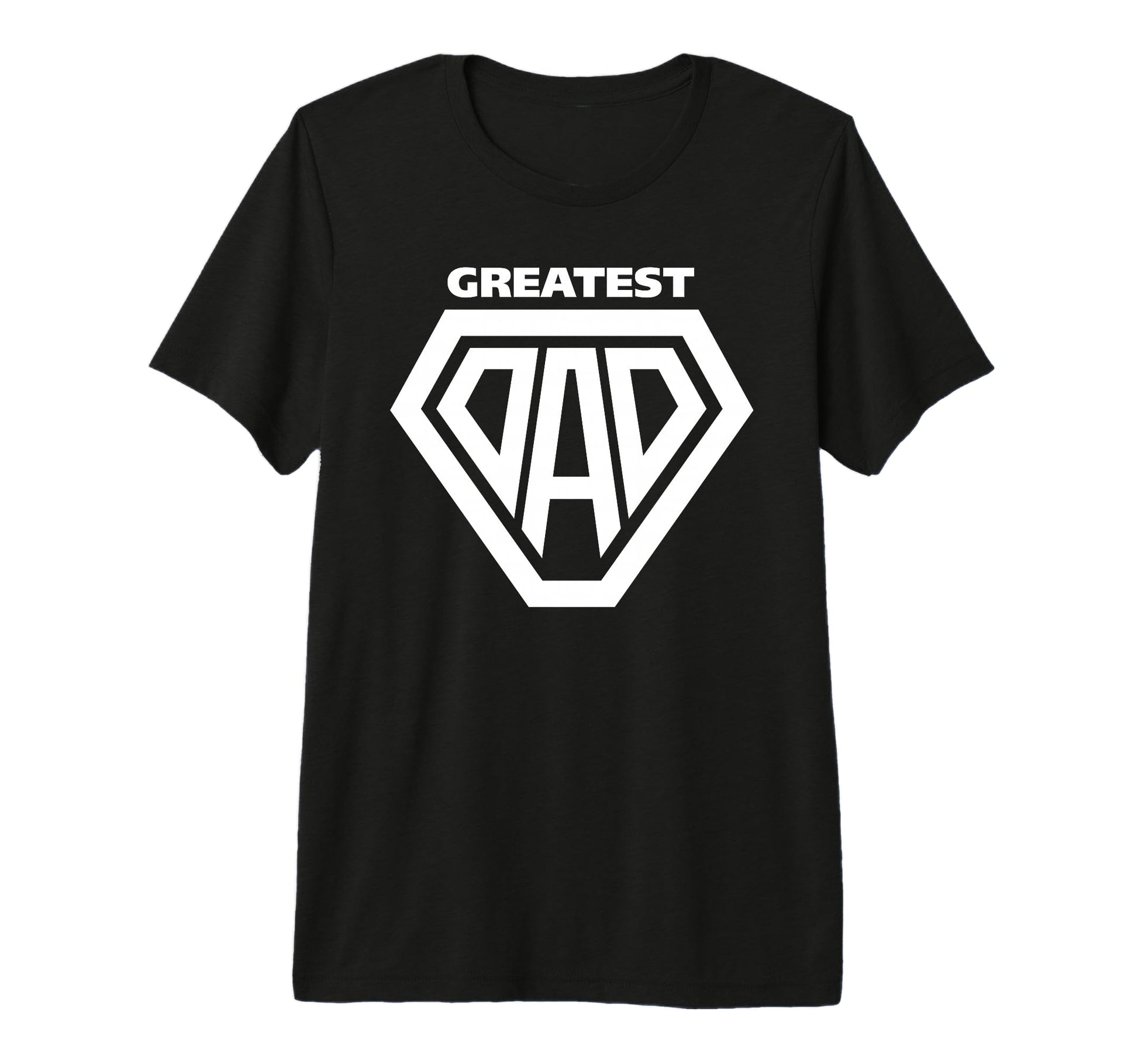 Greatest Dad Shield Father Day Daddy T-Shirt - Minimalist Print Men Women - T-Shirt, Sweatshirt, Hoodie