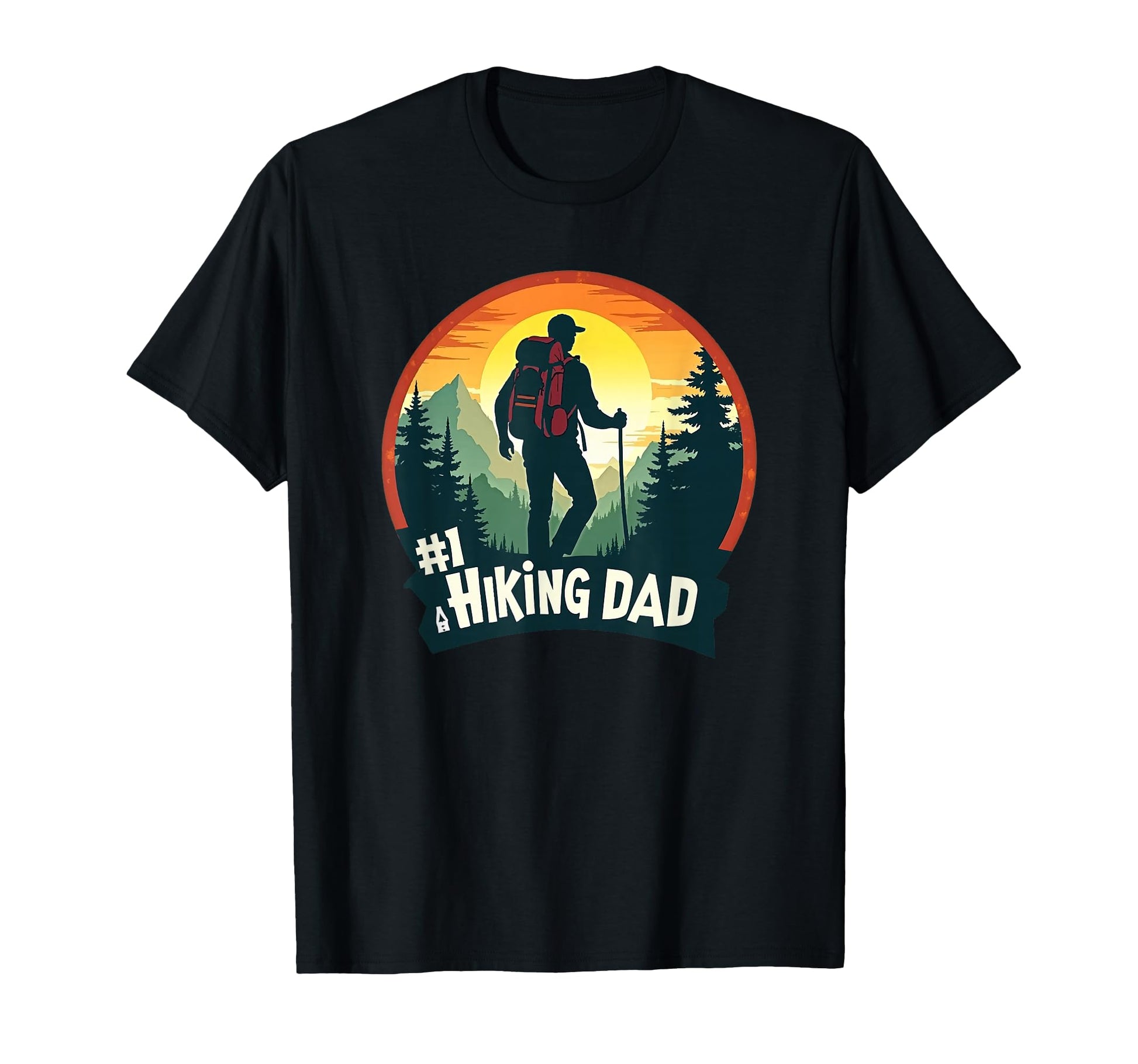 Hiking Dad Adventure Wilderness T-Shirt - Streetwear Style Men Women - T-Shirt, Sweatshirt, Hoodie