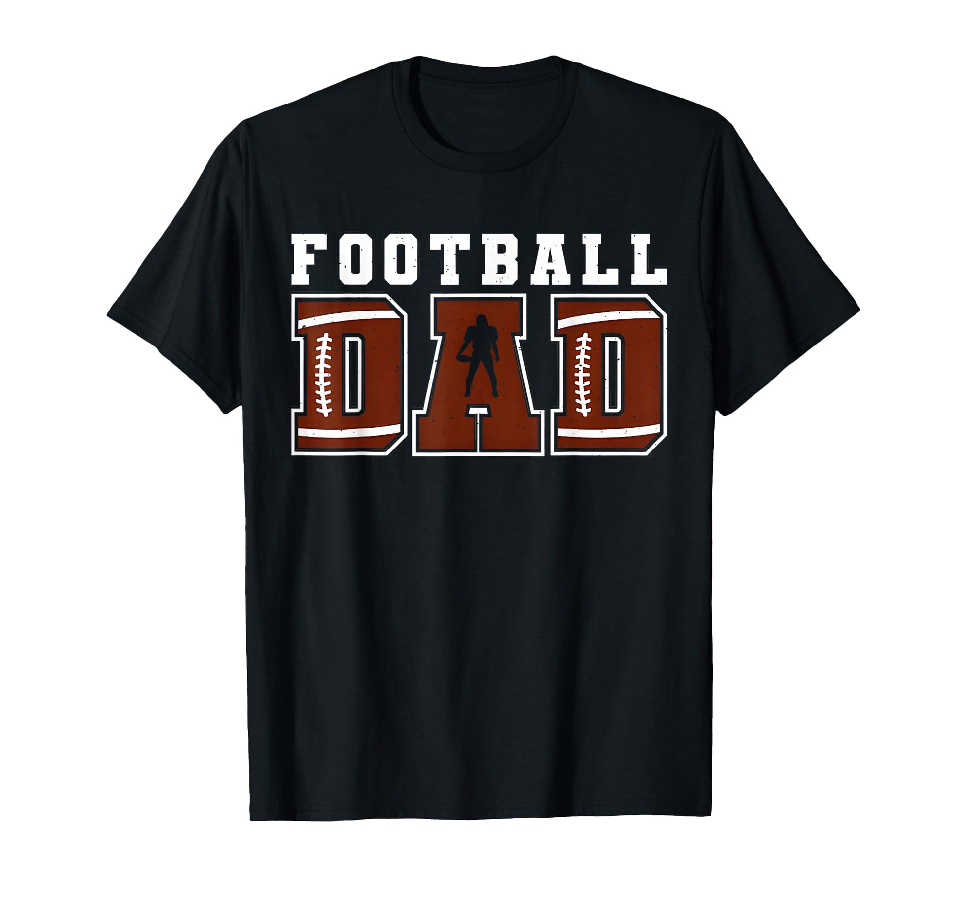 Dad American Football Happy T-Shirt - Fun Novelty Design for Adults - T-Shirt, Sweatshirt, Hoodie