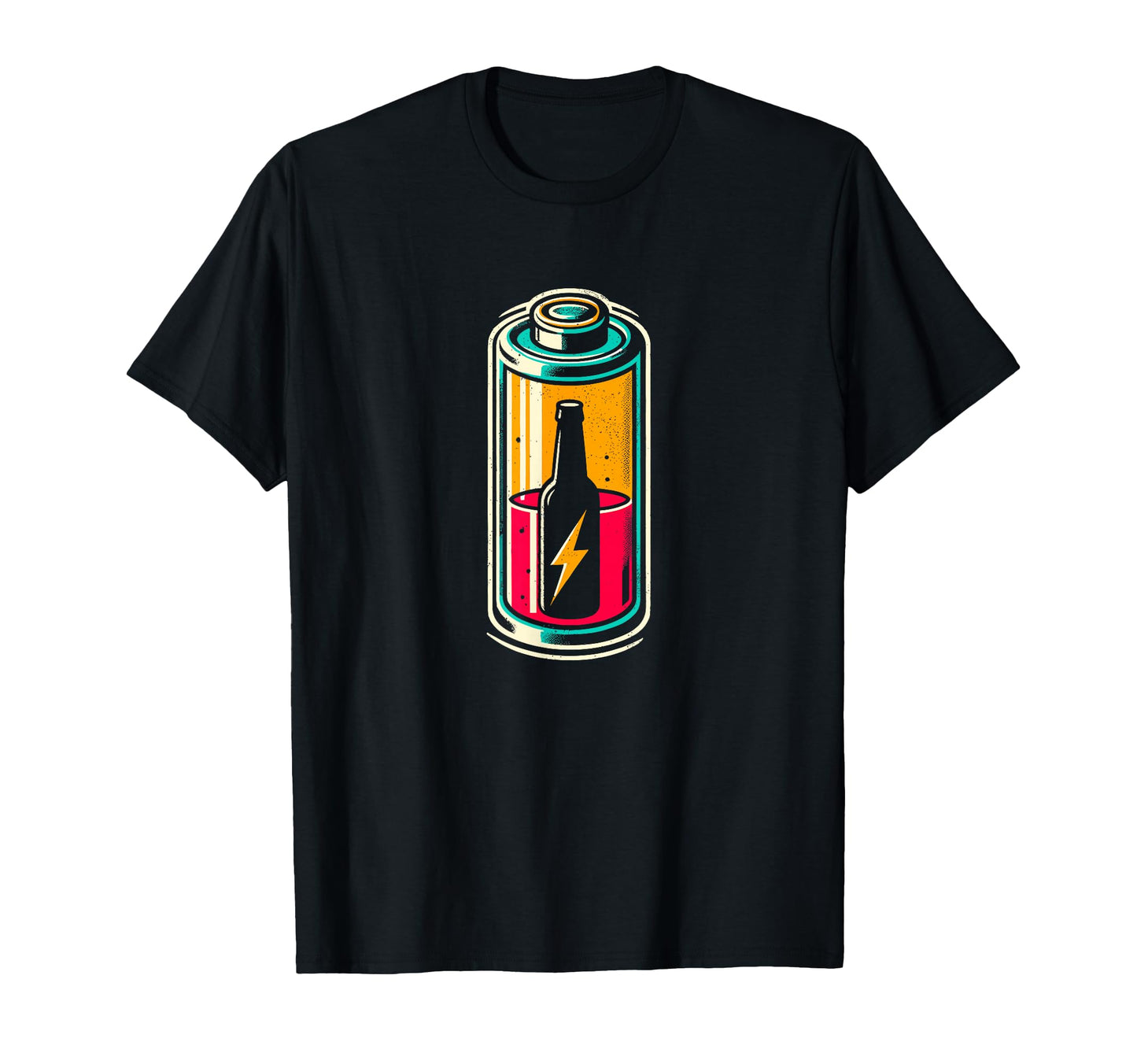Low Battery Need Beer Funny Beer T-Shirt - Streetwear Style for Adults - T-Shirt, Sweatshirt, Hoodie