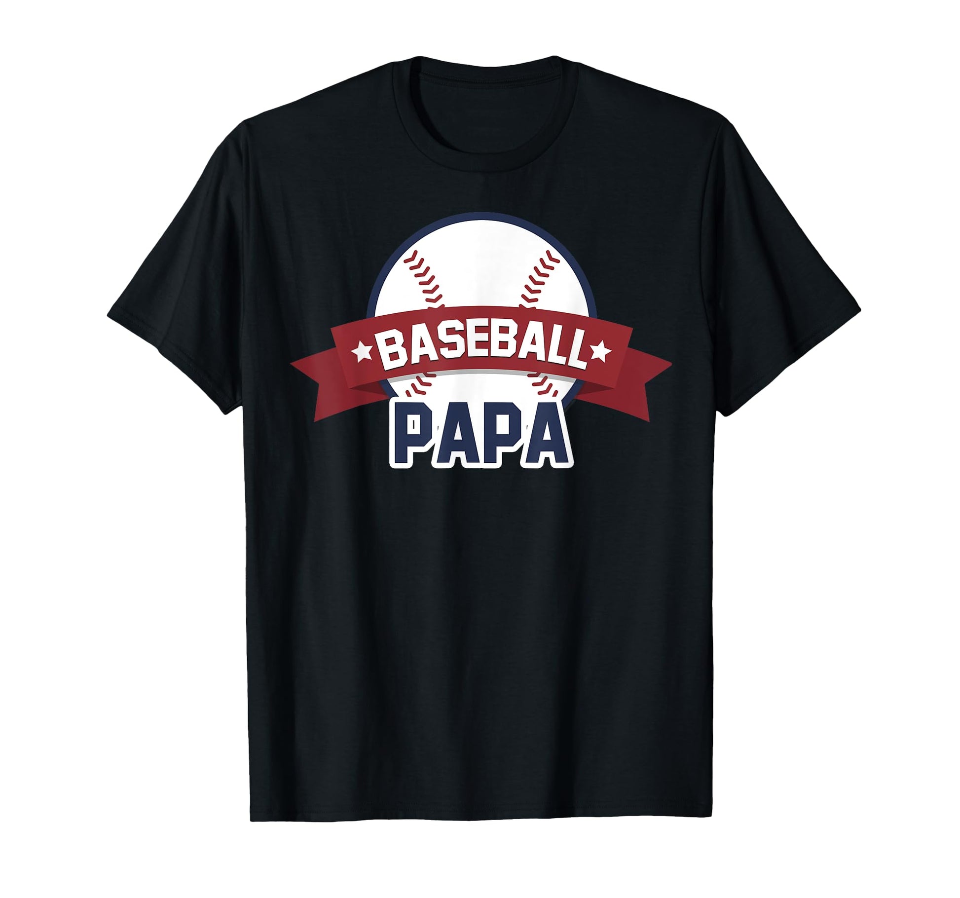 Baseball Papa Sport Coach Gifts Dad Ball T-Shirt - Unique Graphic Unisex - T-Shirt, Sweatshirt, Hoodie