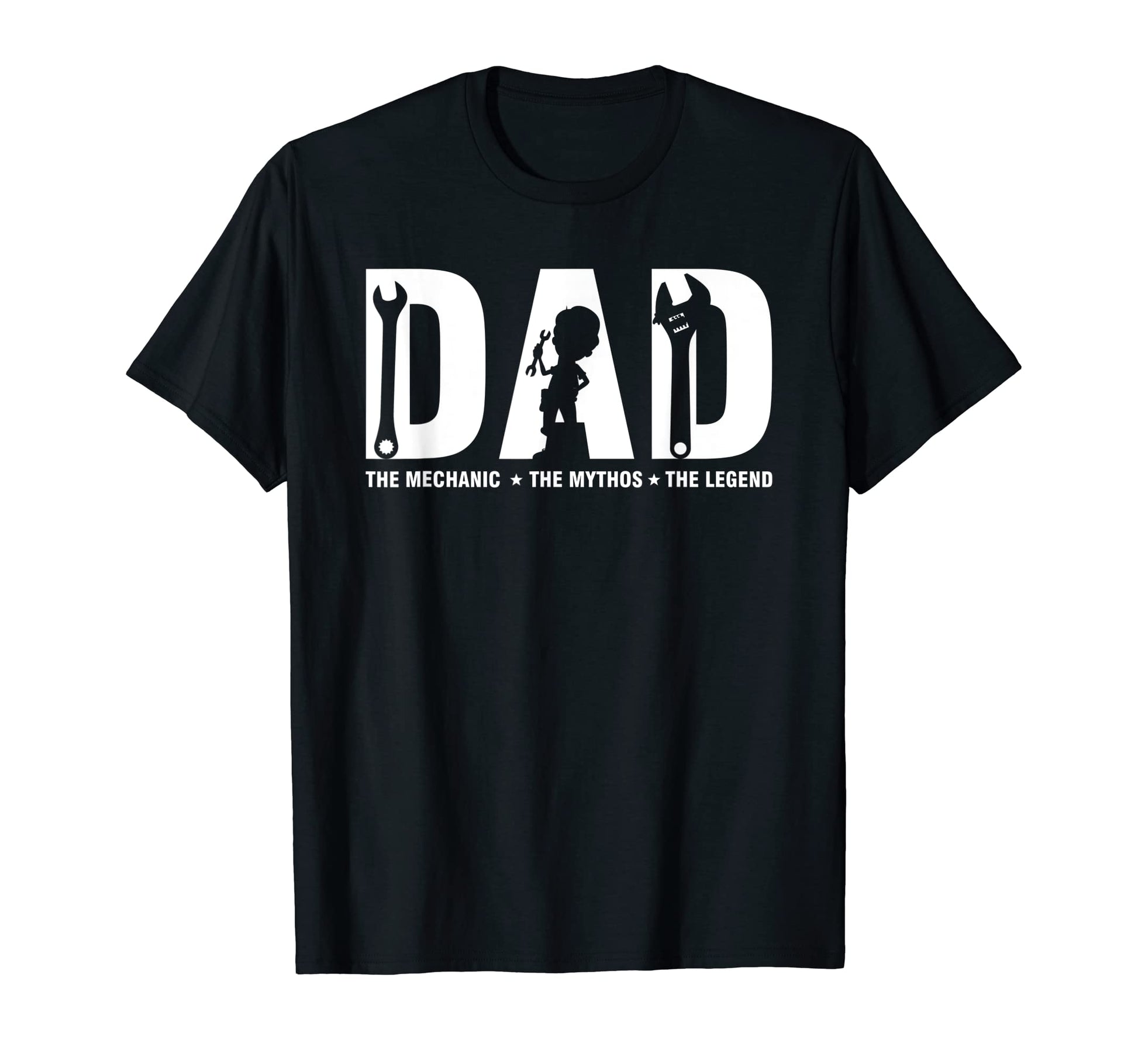 Dad Mechanic Myths Legend Mechanic T-Shirt - Novelty Apparel Men Women - T-Shirt, Sweatshirt, Hoodie