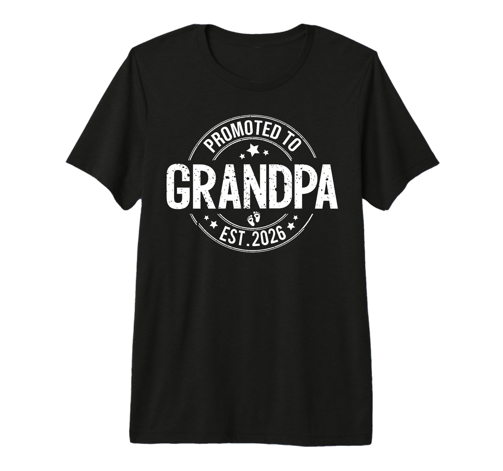 Promoted To Grandpa Est 2026 T-Shirt - Aesthetic Graphic Unisex - T-Shirt, Sweatshirt, Hoodie
