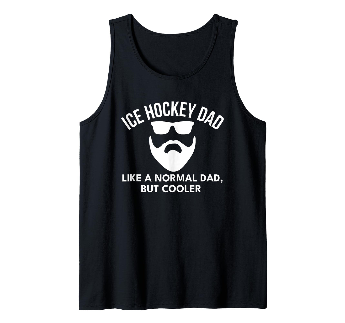 Ice Hockey Dad Bearded T-Shirt - Fun Novelty Design Unisex - T-Shirt, Sweatshirt, Hoodie