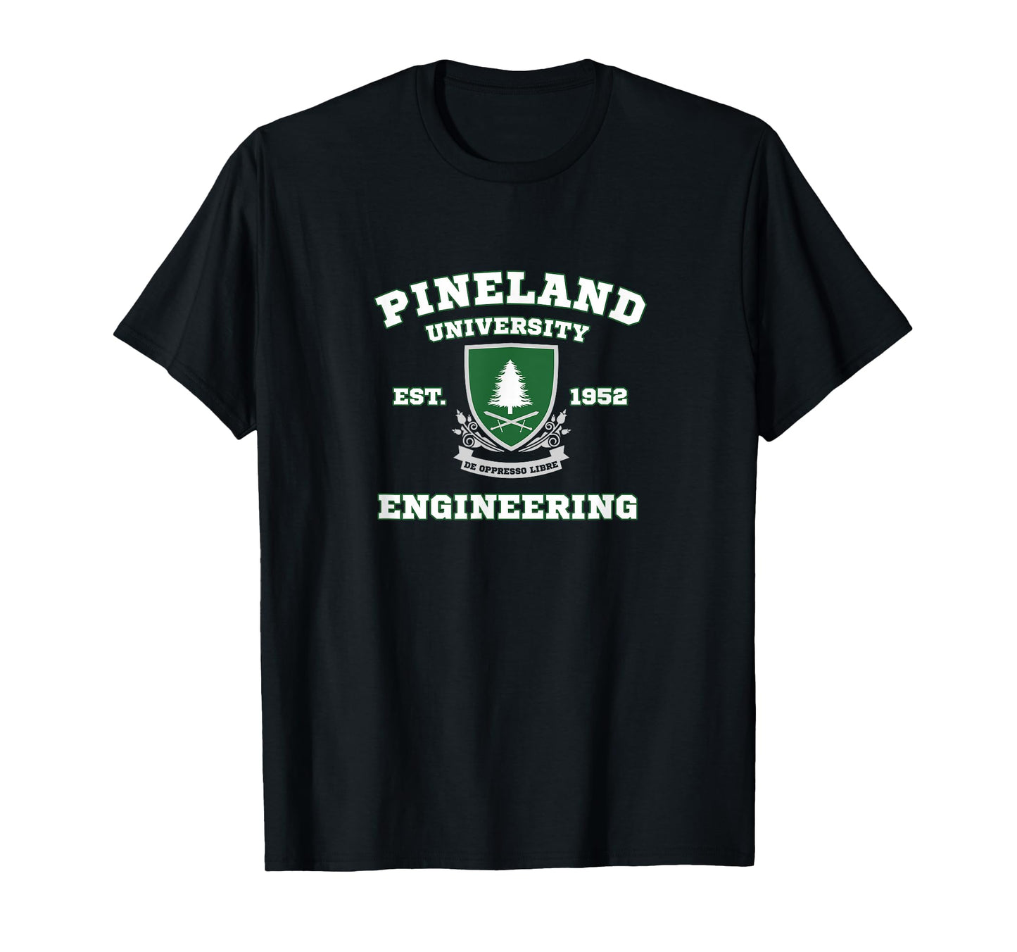 Pineland University Engineering T-Shirt - Unique Graphic for Adults - T-Shirt, Sweatshirt, Hoodie