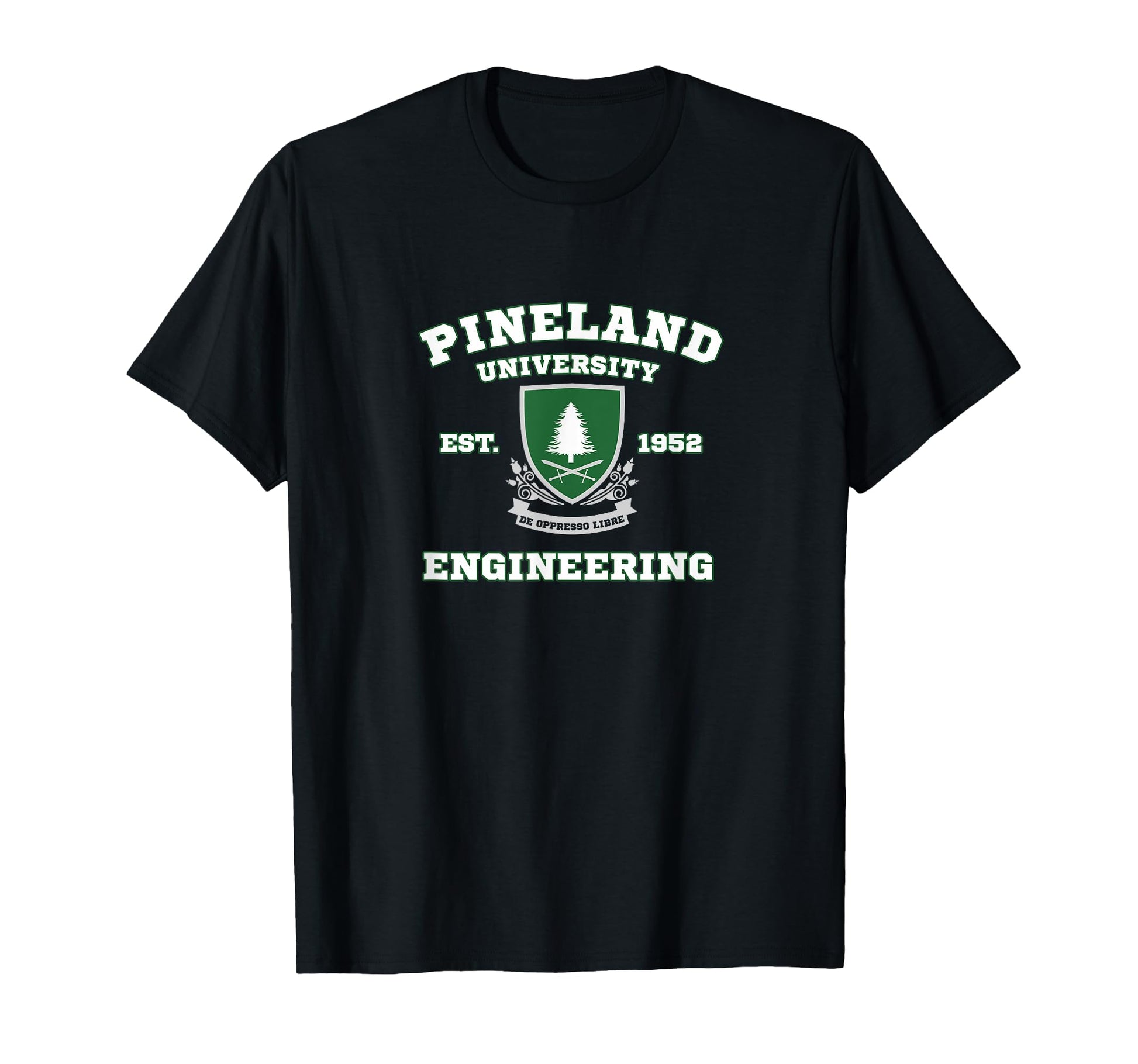 Pineland University Engineering T-Shirt - Unique Graphic for Adults - T-Shirt, Sweatshirt, Hoodie