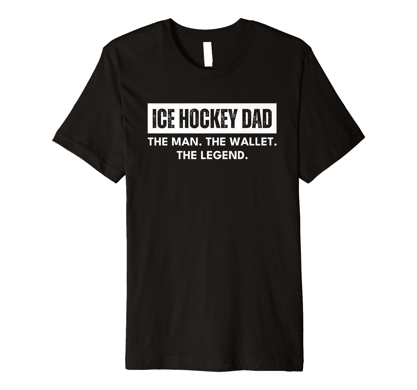Mens Ice Hockey Dad Wallet T-Shirt - Casual Everyday Wear Men Women - T-Shirt, Sweatshirt, Hoodie