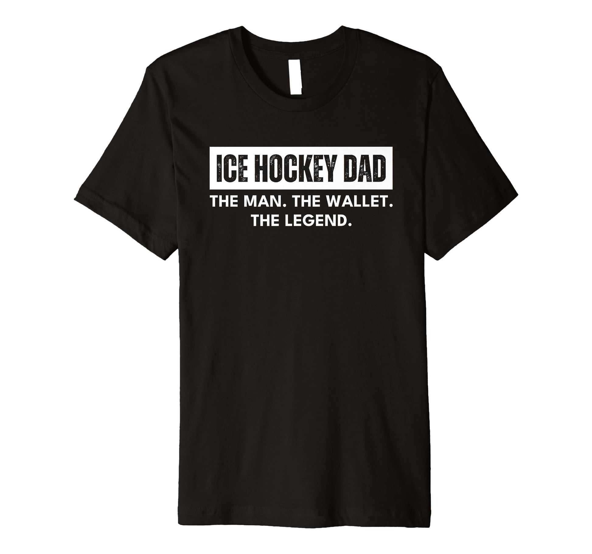 Mens Ice Hockey Dad Wallet T-Shirt - Casual Everyday Wear Men Women - T-Shirt, Sweatshirt, Hoodie