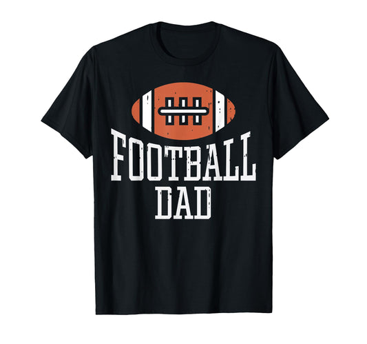 American Football Dad Game Day Sports T-Shirt - Minimalist Print Unisex - T-Shirt, Sweatshirt, Hoodie