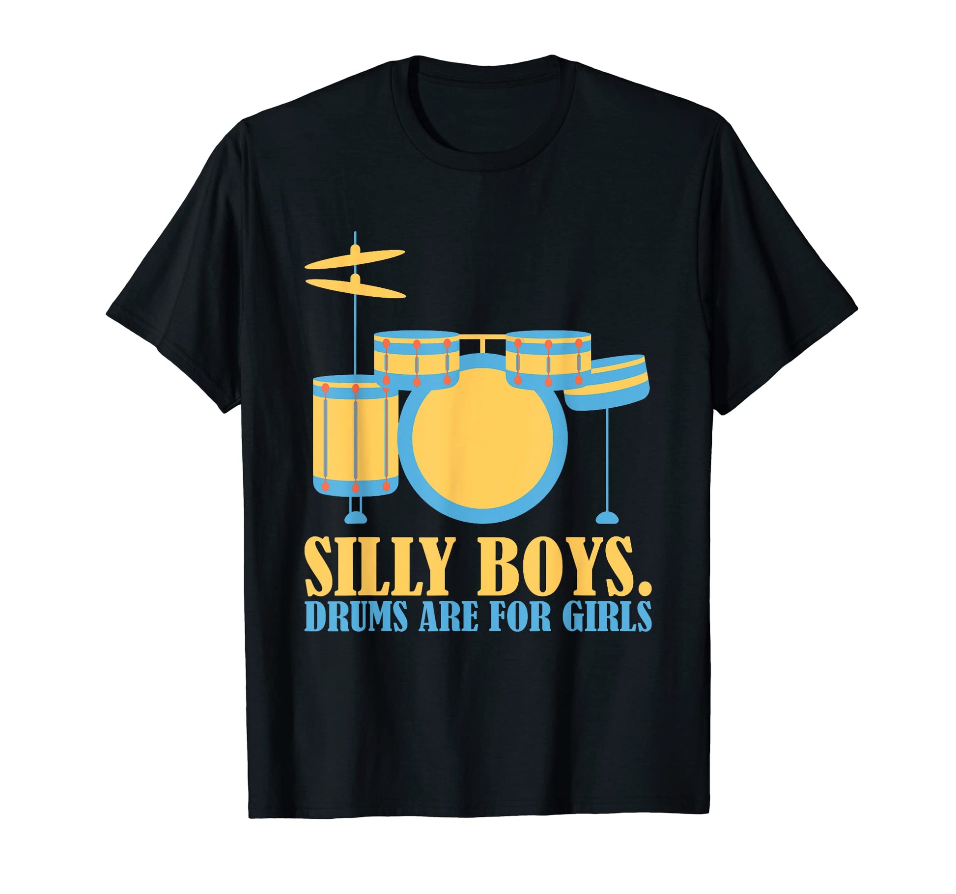 Drummer Musician Drum Player T-Shirt - Minimalist Print Men Women - T-Shirt, Sweatshirt, Hoodie