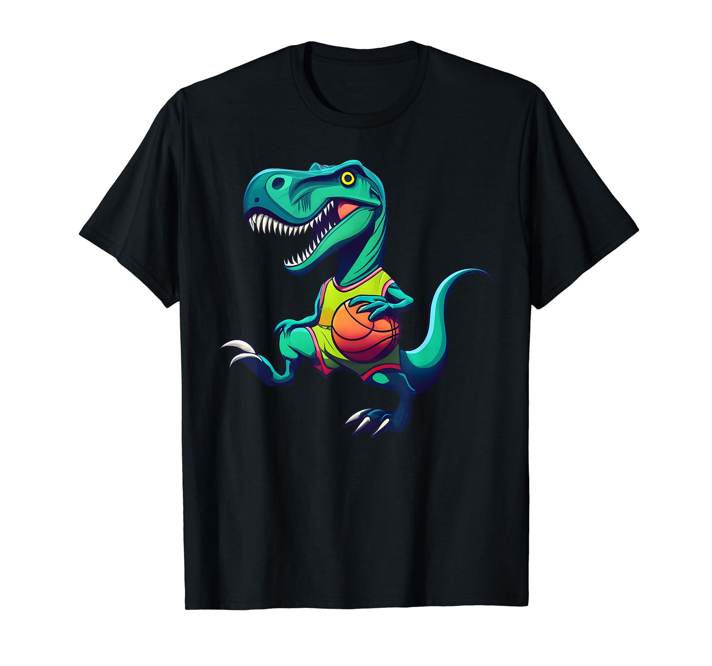 Basketball Dinosaur Trex Dad Team T-Shirt - Streetwear Style for Adults - T-Shirt, Sweatshirt, Hoodie