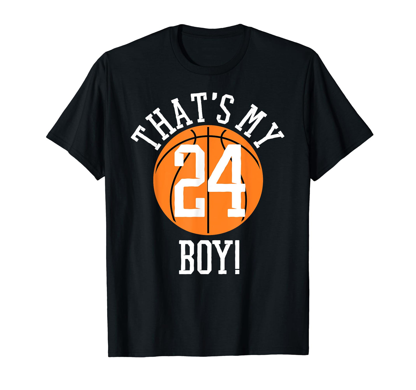 My 24 Basketball Number 24 Jersey T-Shirt - Graphic Print Unisex - T-Shirt, Sweatshirt, Hoodie