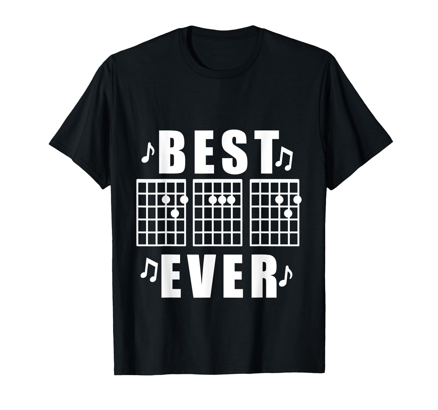 Best Dad Ever Guitar Player Musician T-Shirt - Graphic Print for Adults - T-Shirt, Sweatshirt, Hoodie