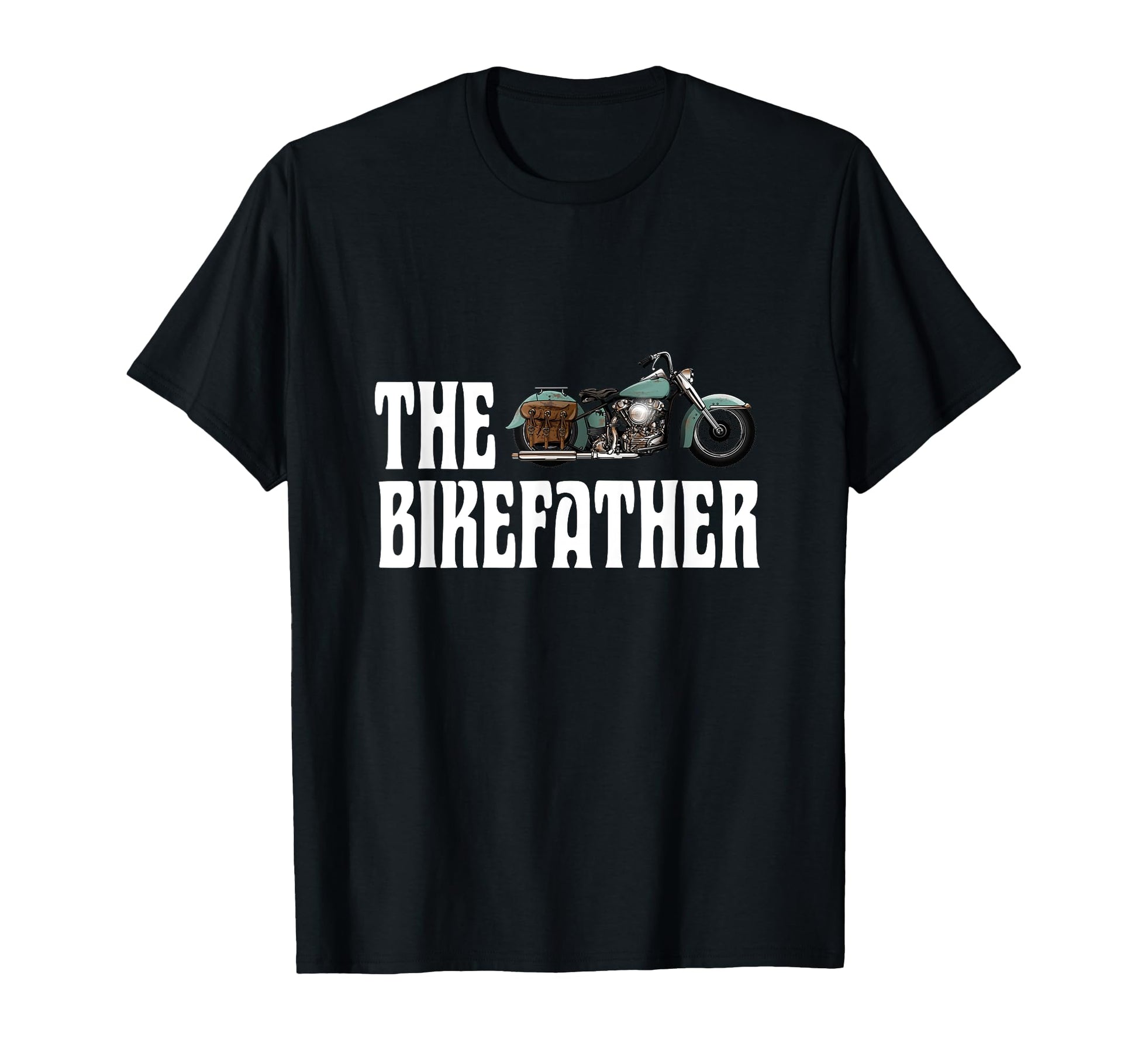 Biker Bikefather Biker Dad Funny T-Shirt - Aesthetic Graphic Unisex - T-Shirt, Sweatshirt, Hoodie