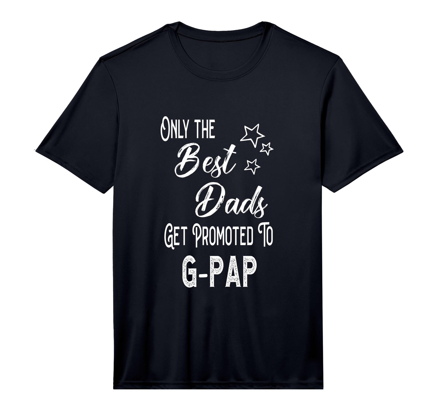 Mens Best Dads Get Promoted To G Pap T-Shirt - Trendy Graphic for Adults - T-Shirt, Sweatshirt, Hoodie