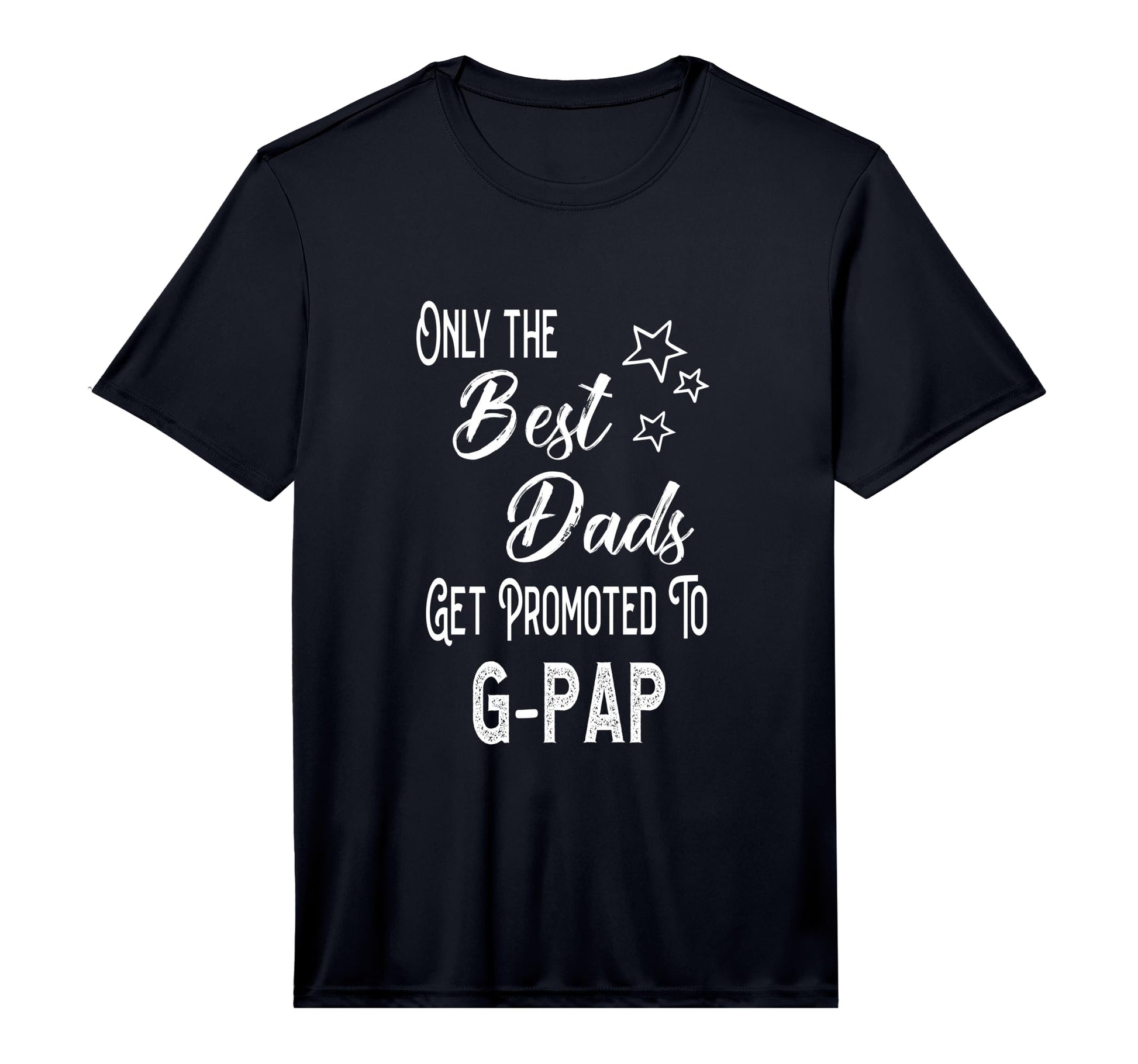Mens Best Dads Get Promoted To G Pap T-Shirt - Trendy Graphic for Adults - T-Shirt, Sweatshirt, Hoodie