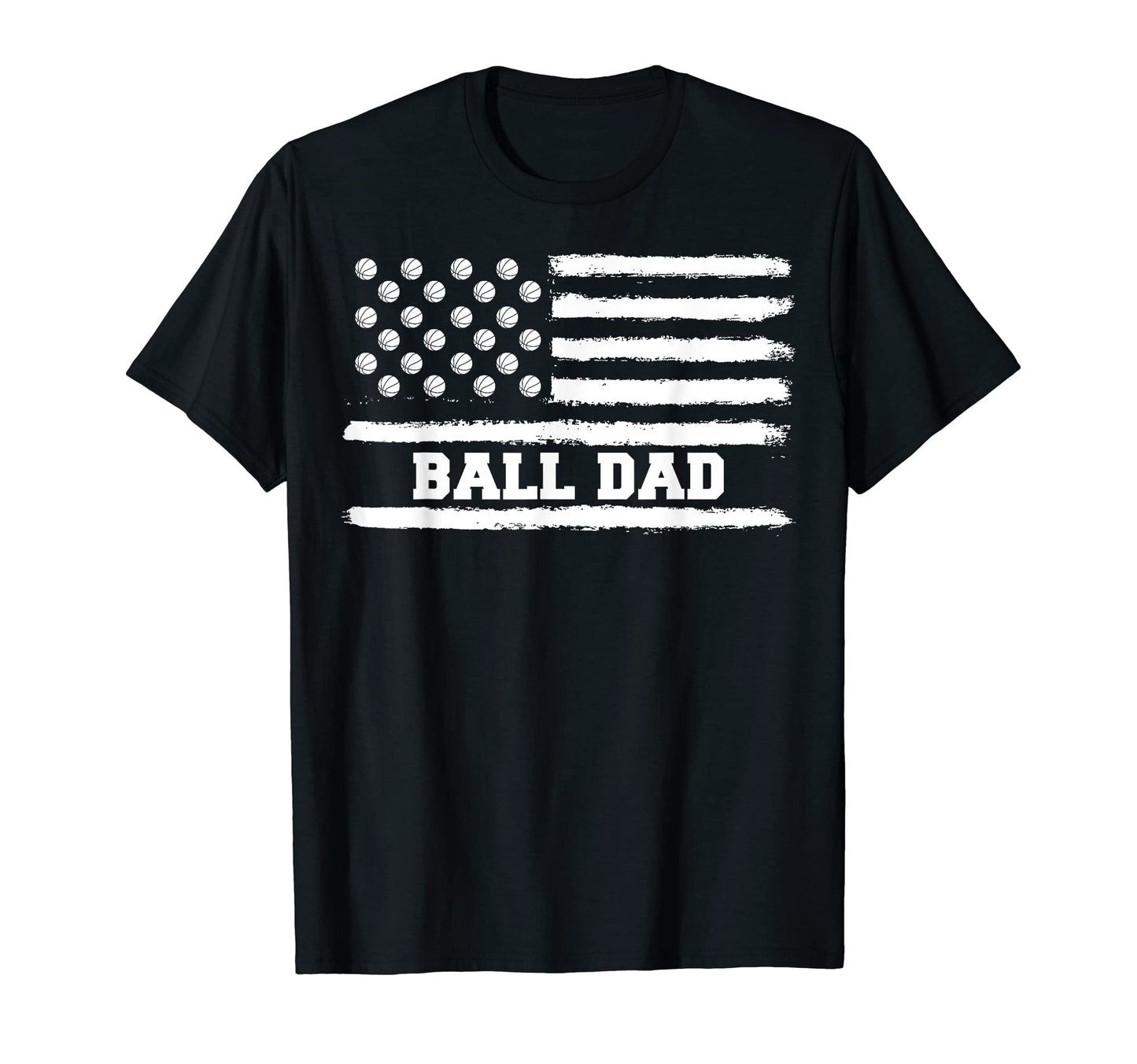 Mens Fathers Day Basketball Dad Ball Dad T-Shirt - Unique Graphic Unisex - T-Shirt, Sweatshirt, Hoodie