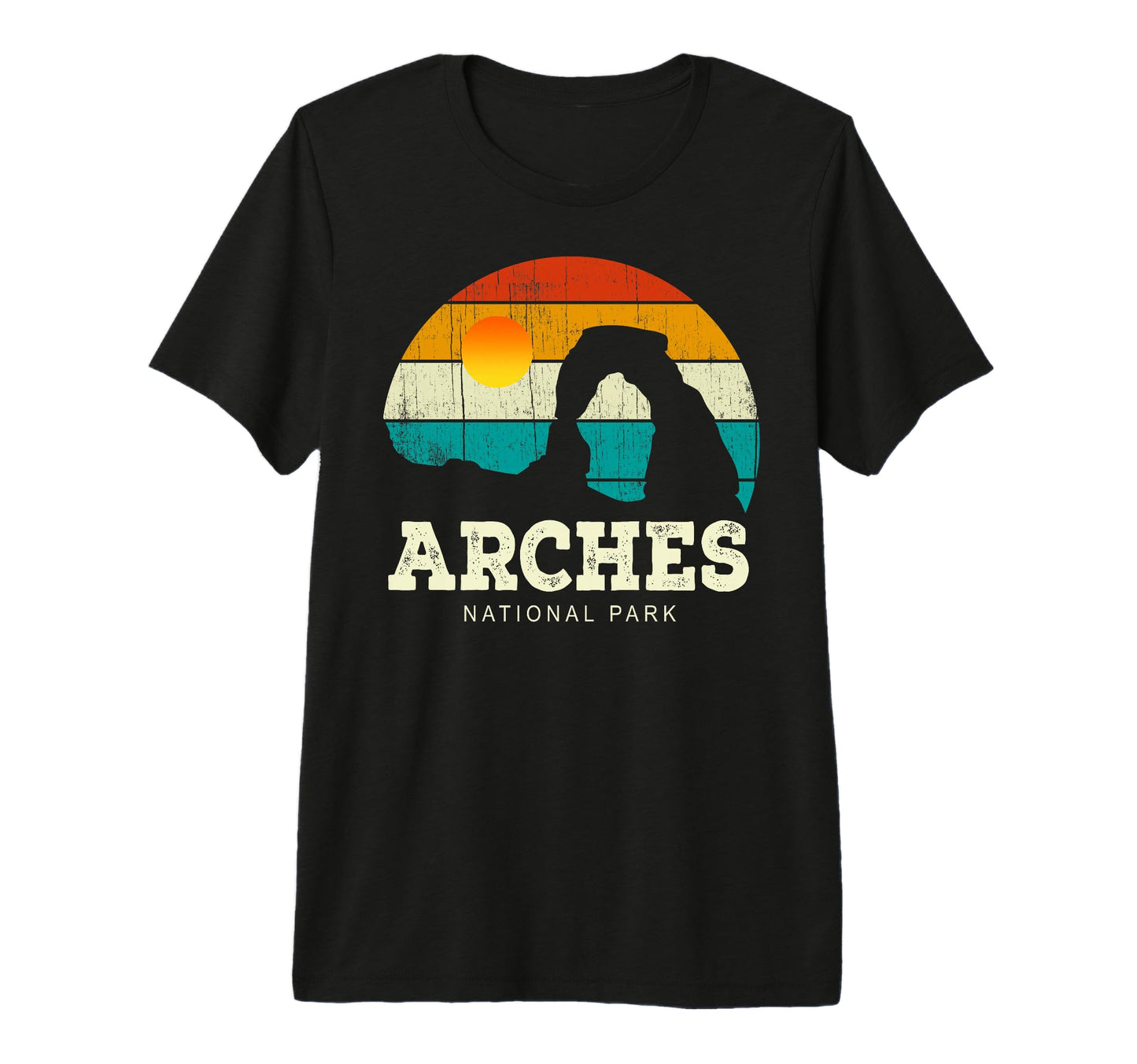 Skyline Arches Utah Arches National Park T-Shirt - Graphic Print Men Women - T-Shirt, Sweatshirt, Hoodie