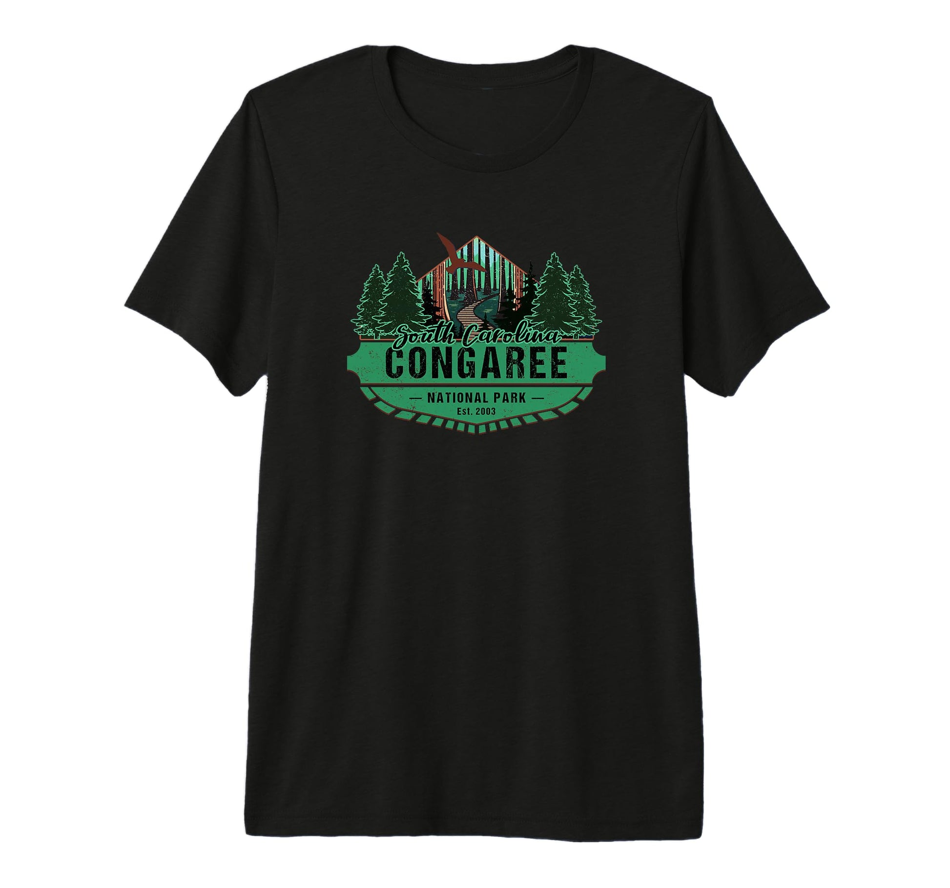 Congaree National Park South T-Shirt - Aesthetic Graphic for Adults - T-Shirt, Sweatshirt, Hoodie