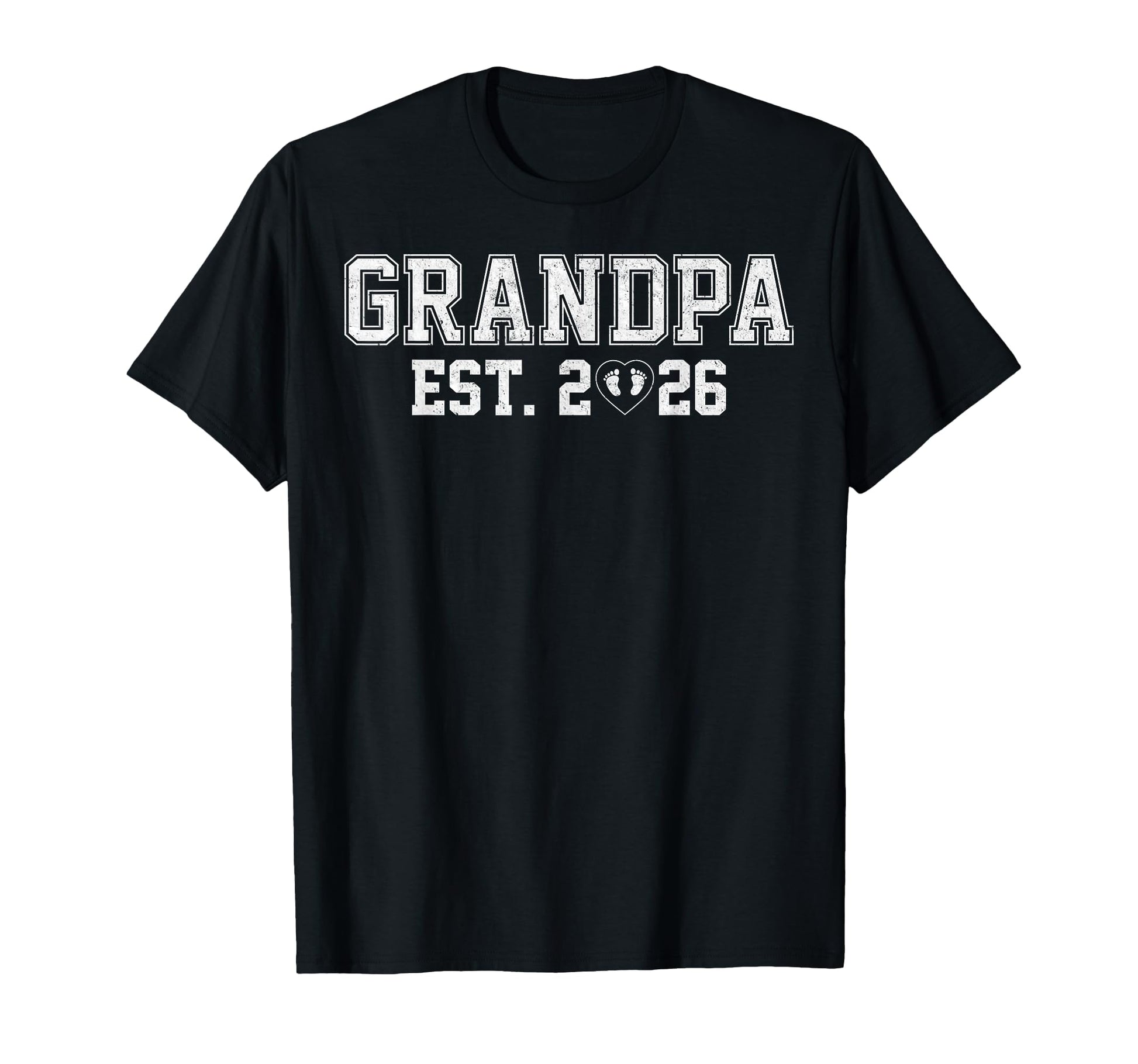 Mens Promoted To Grandpa Est 2026 T-Shirt - Fun Novelty Design Men Women - T-Shirt, Sweatshirt, Hoodie