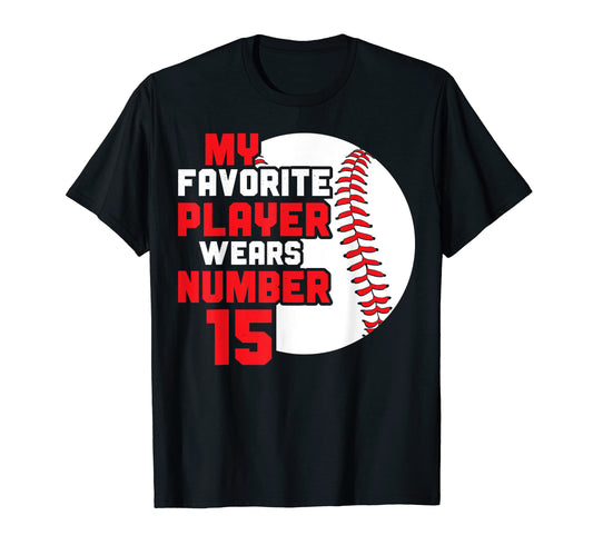 Baseball Mom Dad Favorite Baseball T-Shirt - Fun Novelty Design for Adults - T-Shirt, Sweatshirt, Hoodie