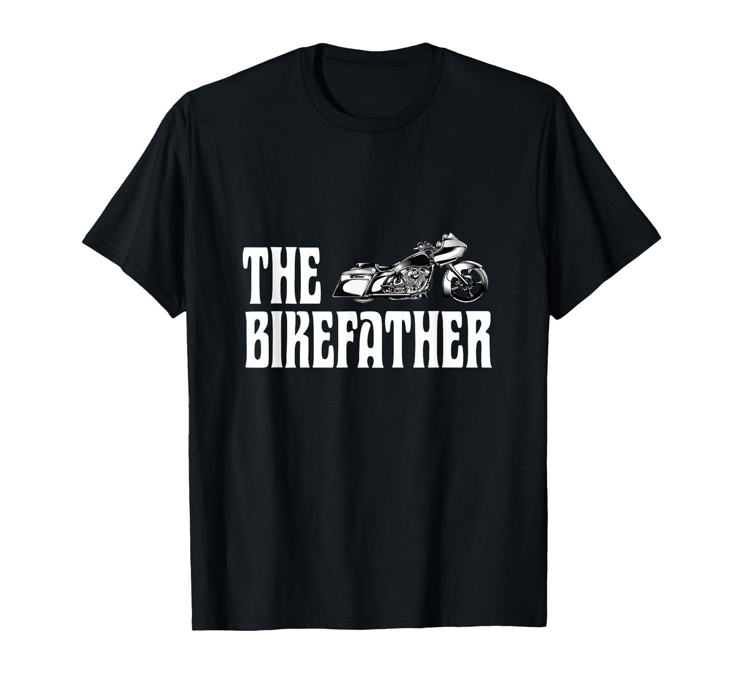 Biker Biker Dad Bikefather Funny T-Shirt - Trendy Graphic for Adults - T-Shirt, Sweatshirt, Hoodie