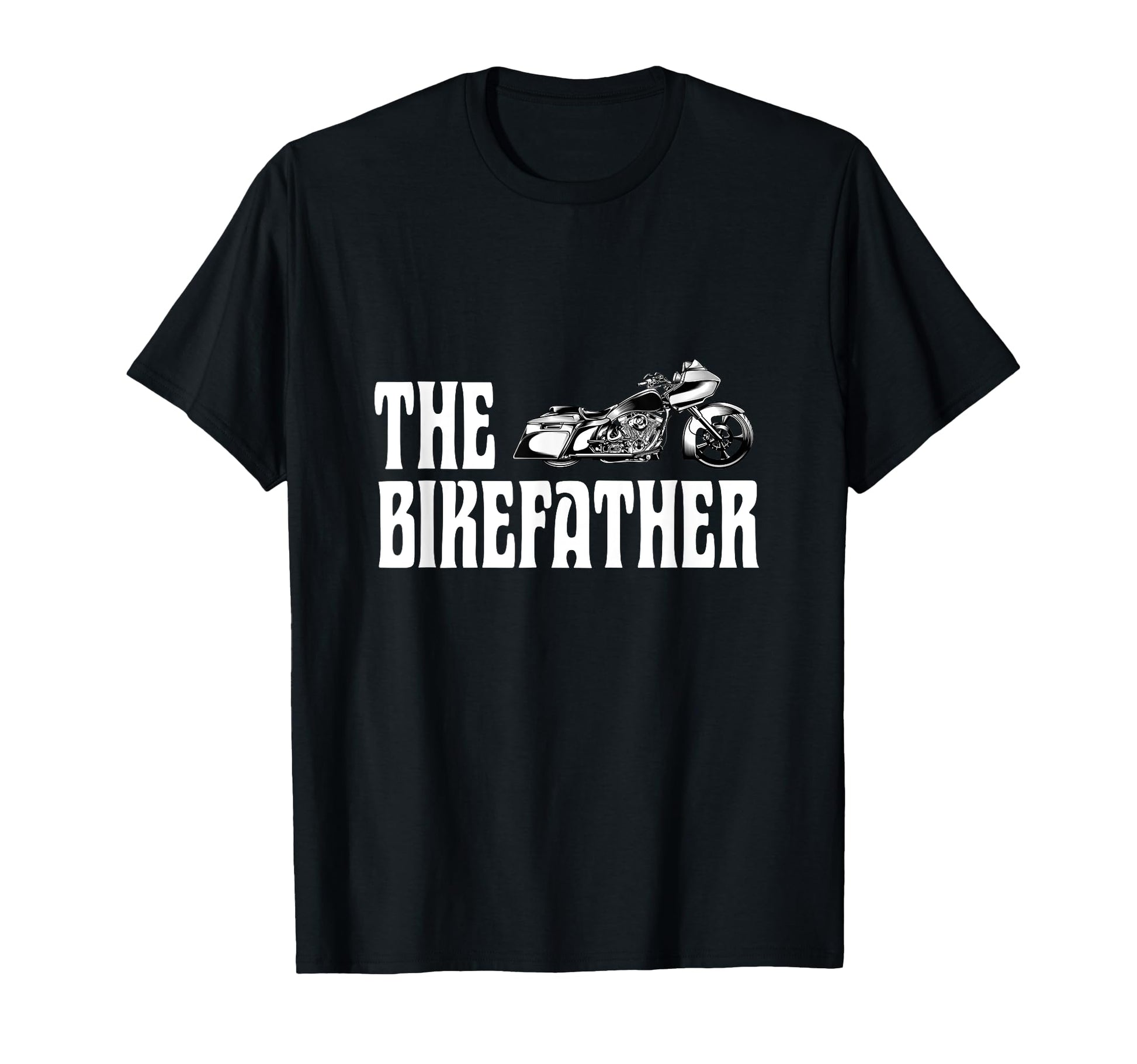 Biker Biker Dad Bikefather Funny T-Shirt - Trendy Graphic for Adults - T-Shirt, Sweatshirt, Hoodie