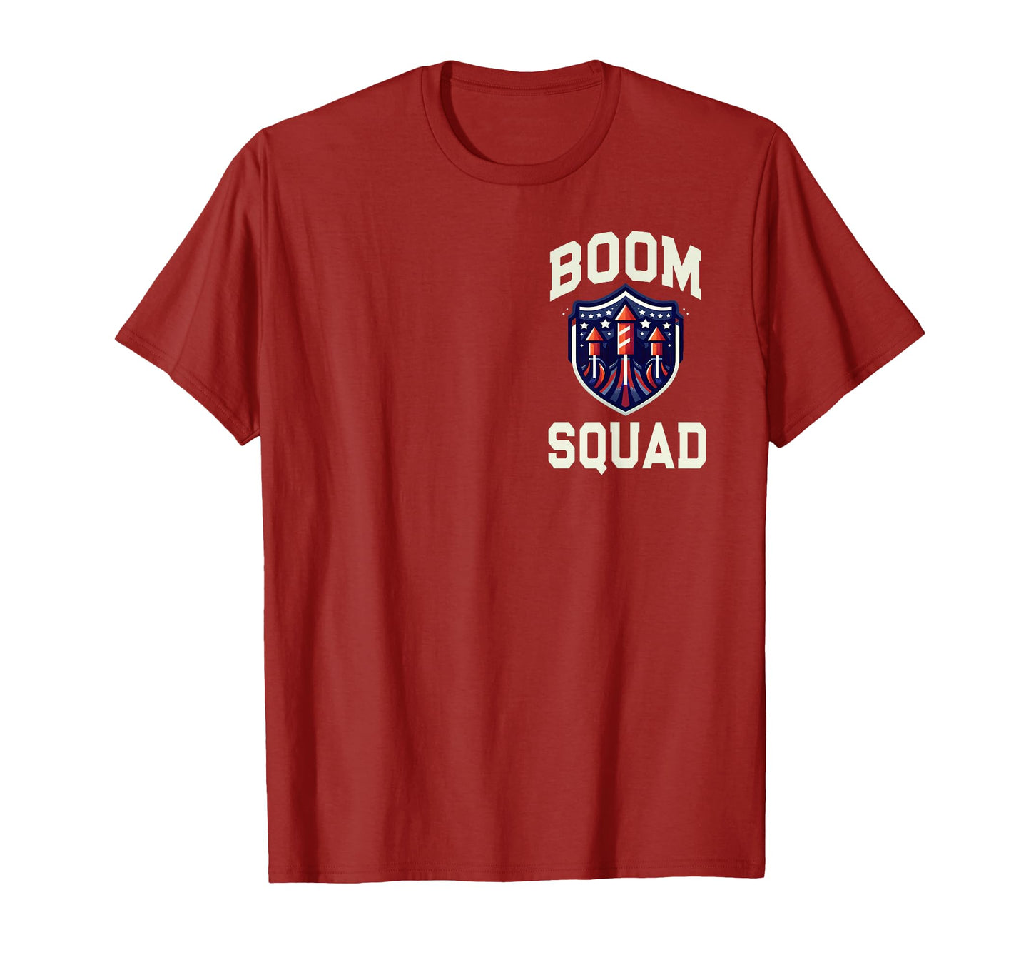 Fireworks Boom Squad 4Th July Safety T-Shirt - Custom Art Print Unisex - T-Shirt, Sweatshirt, Hoodie