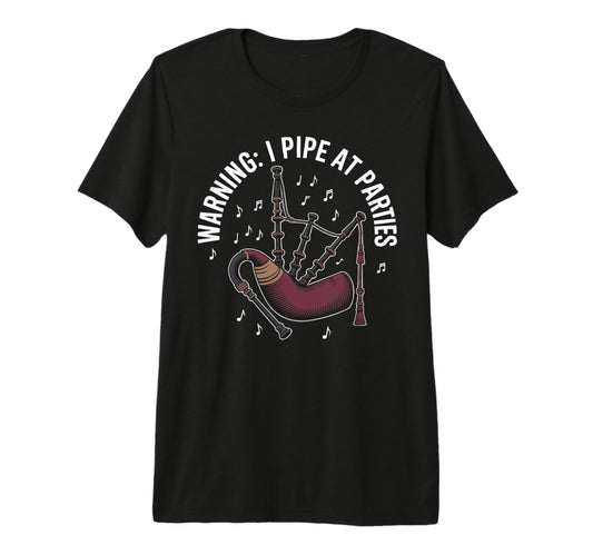 Bagpipe Player Musical Instrument Musician T-Shirt - Trendy Graphic Unisex - T-Shirt, Sweatshirt, Hoodie