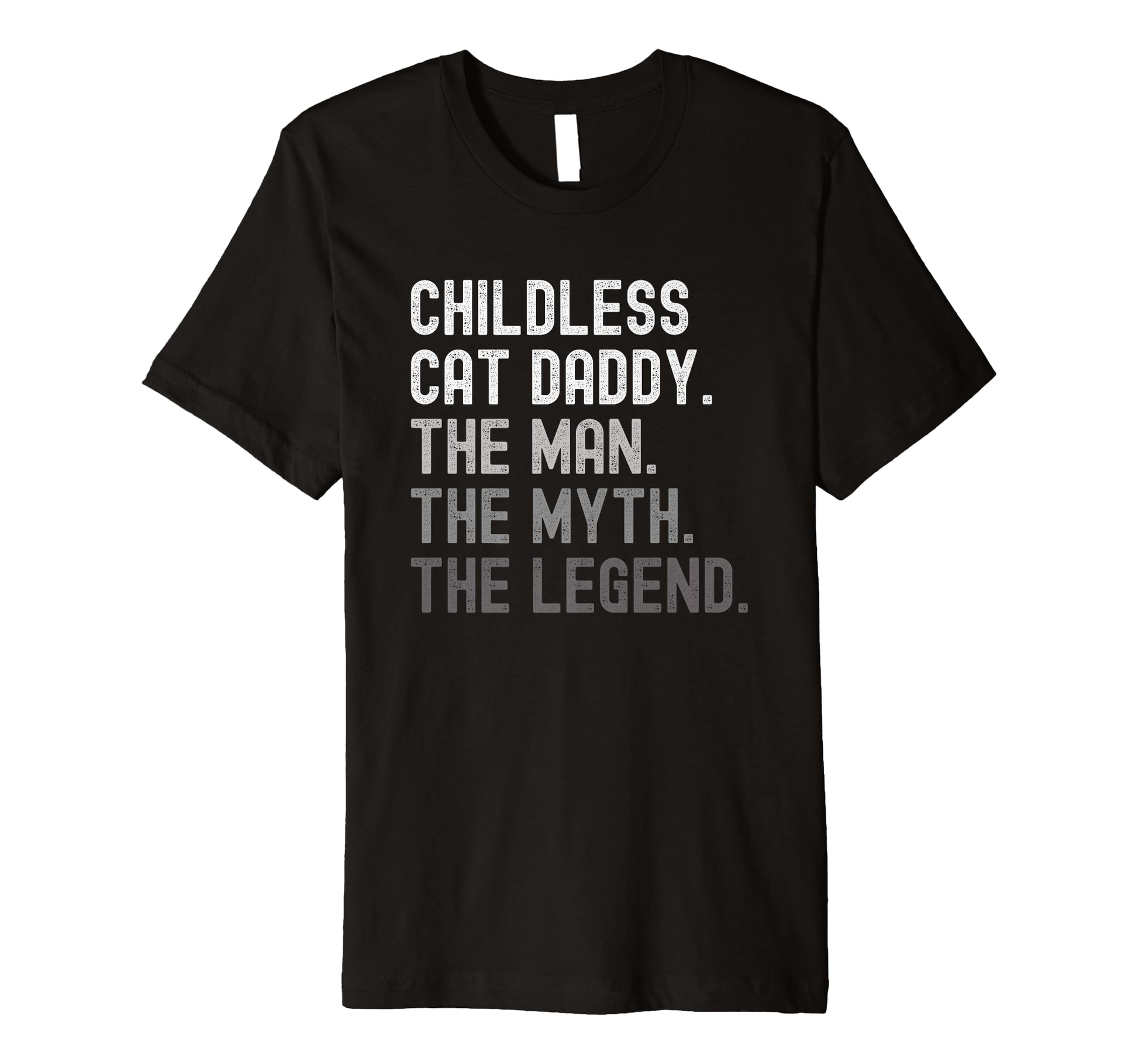 Mens Childless Cat Daddy 2024 President T-Shirt - Aesthetic Graphic Unisex - T-Shirt, Sweatshirt, Hoodie
