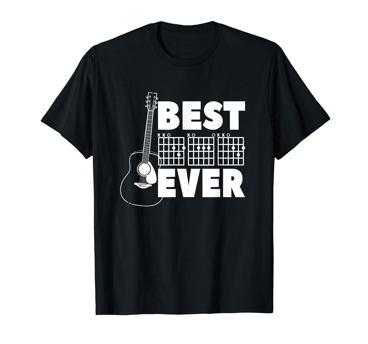 Best Dad Ever Guitar Chord Dad T-Shirt - Streetwear Style for Adults - T-Shirt, Sweatshirt, Hoodie