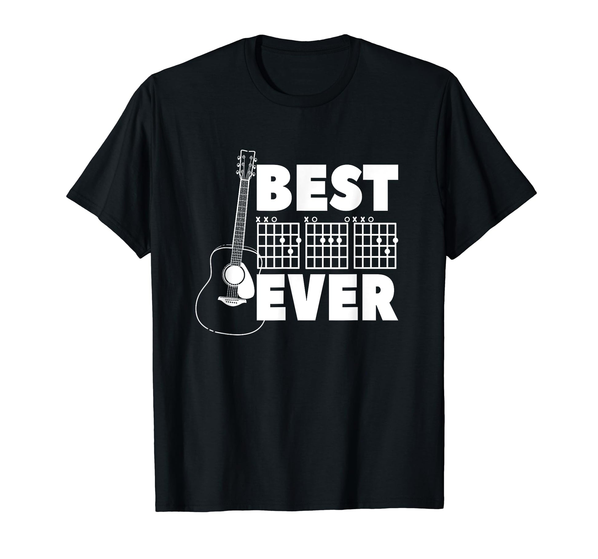 Best Dad Ever Guitar Chord Dad T-Shirt - Streetwear Style for Adults - T-Shirt, Sweatshirt, Hoodie