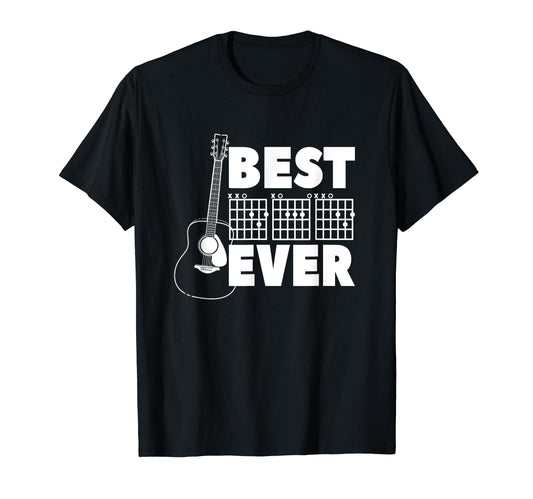 Best Dad Ever Guitar Chord Dad T-Shirt - Streetwear Style for Adults - T-Shirt, Sweatshirt, Hoodie