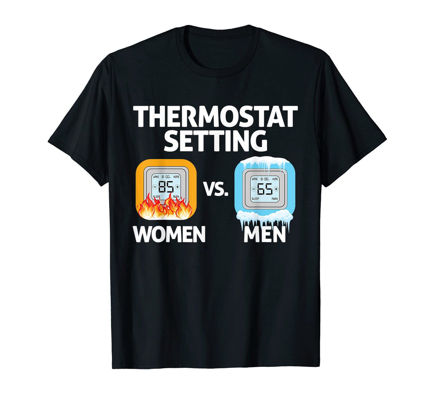 Funny Thermostat Police Heat Setting Meme T-Shirt - Trendy Graphic Unisex - T-Shirt, Sweatshirt, Hoodie