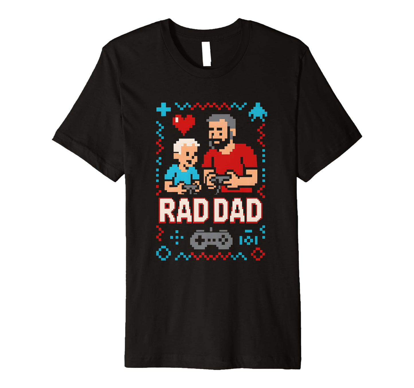 Fathers Day Rad Dad Mens T-Shirt - Casual Everyday Wear for Adults - T-Shirt, Sweatshirt, Hoodie